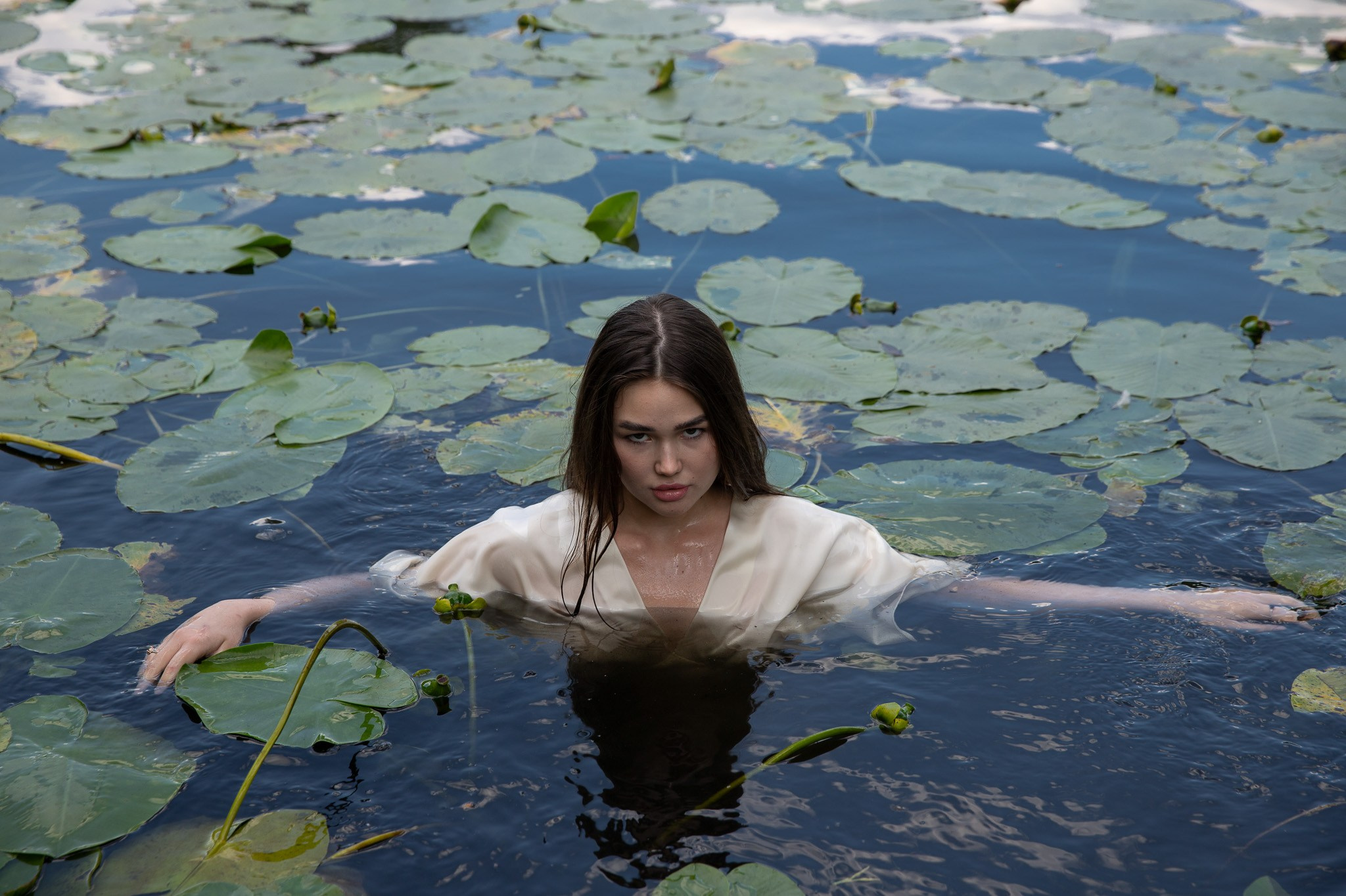 Кувшинки Аня. Свадебный и портретный фотограф в Москве Мария Кравченко