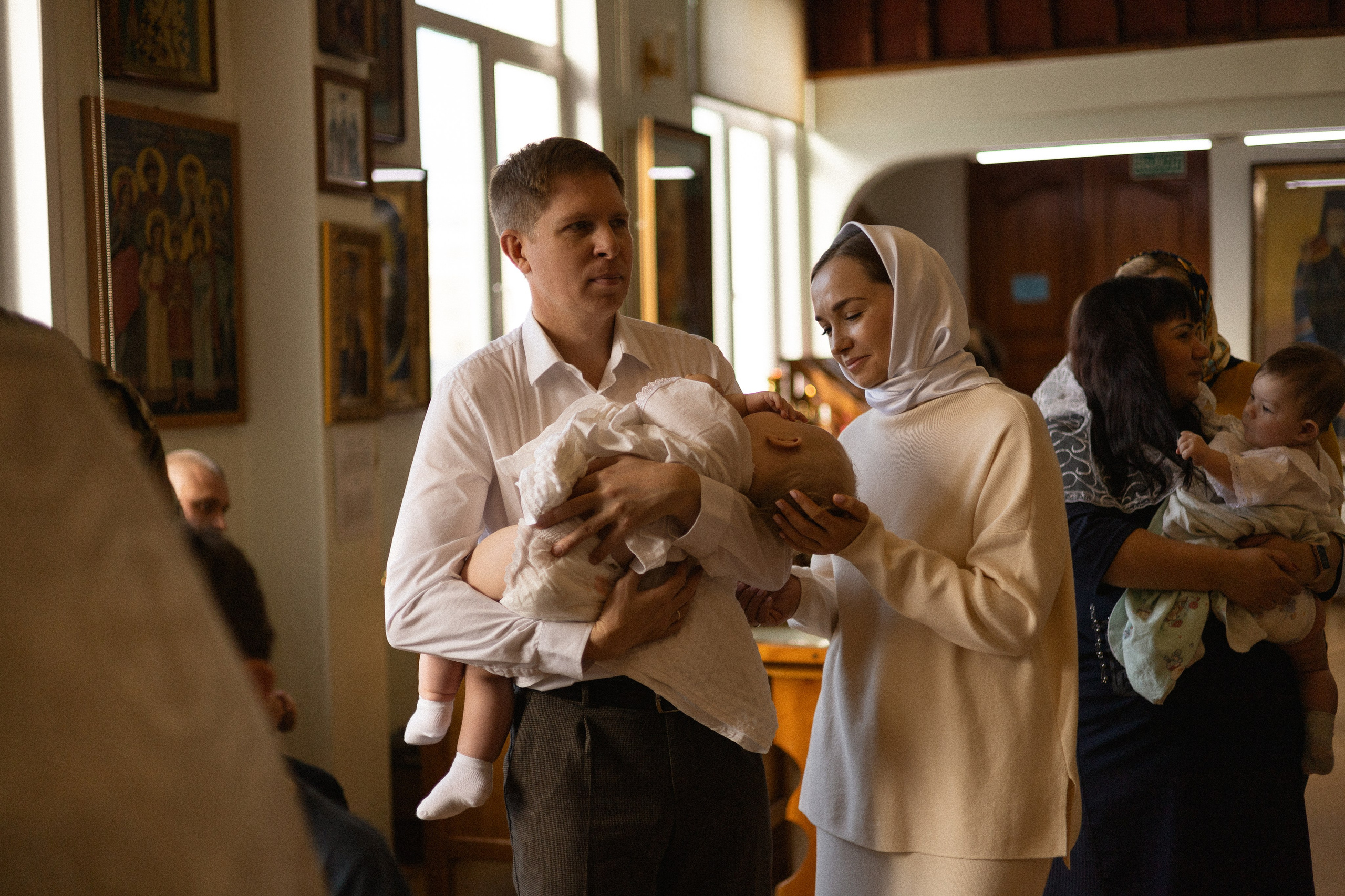 Крещение Лёвы. Фотограф в г. Чита