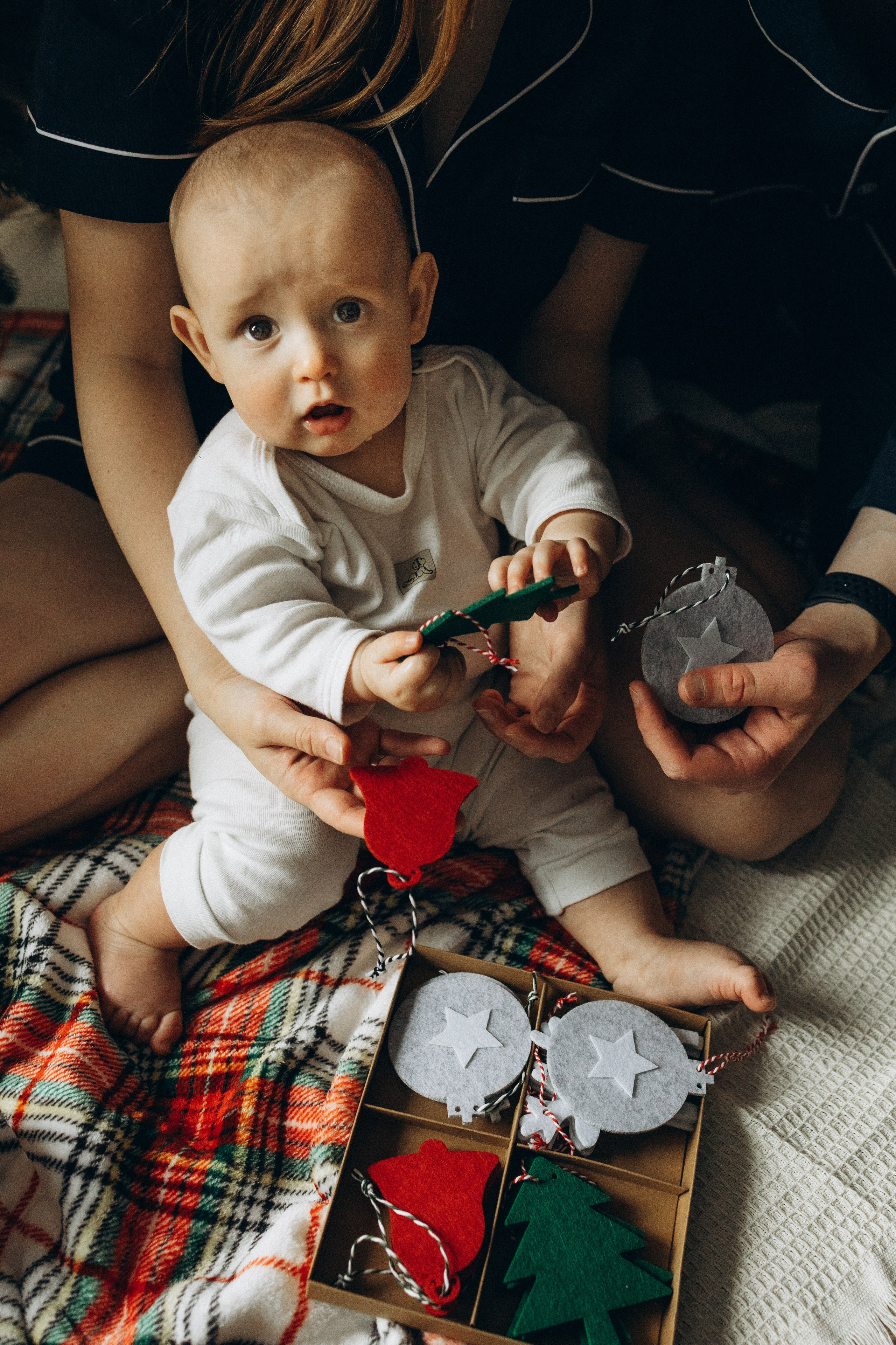 Первый Новый год Андрюши. Фотограф lifestylе в Москве Пшеничная Анастасия