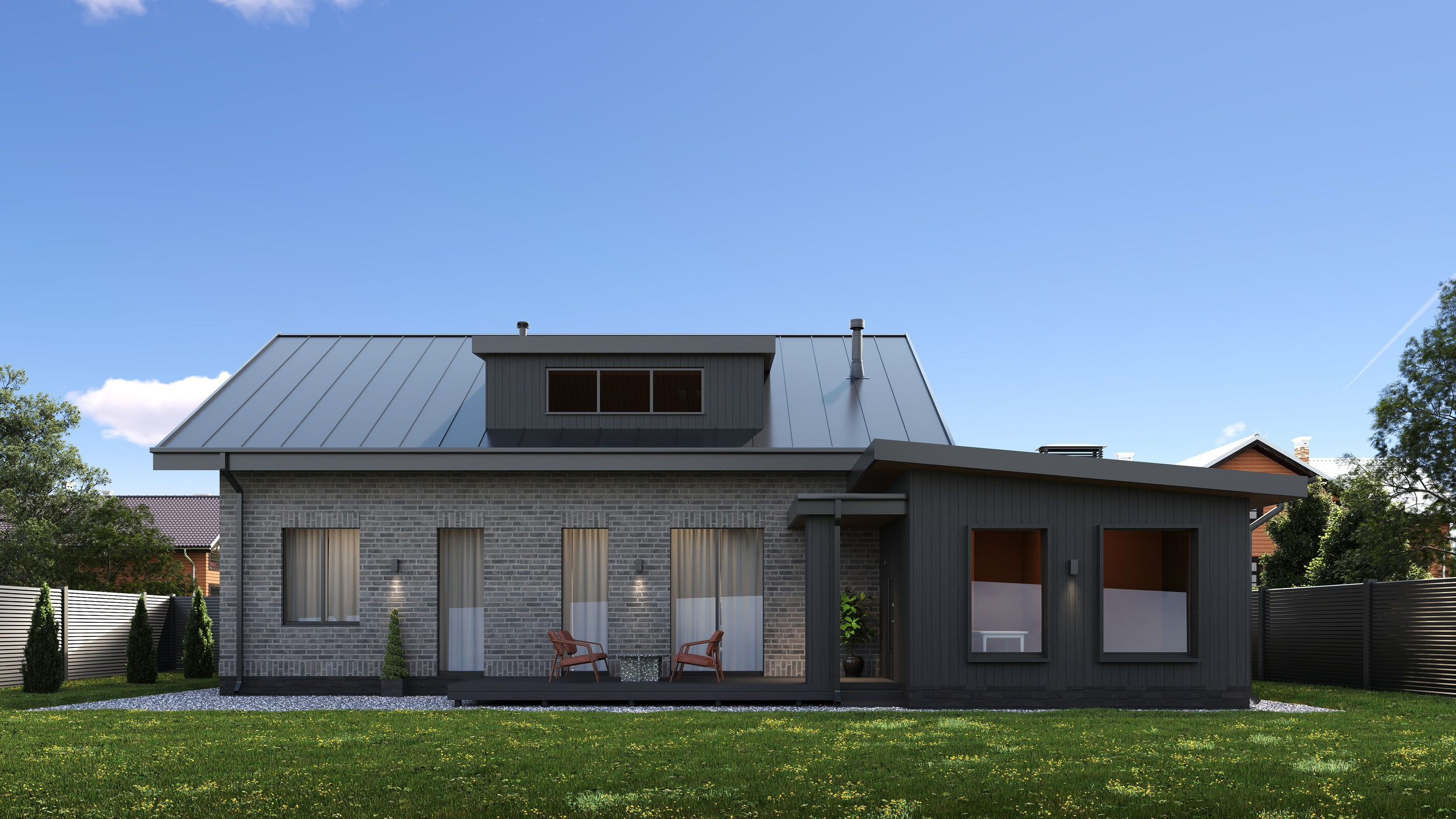 Проект дома в Новые Шигали. Архитектор-дизайнер в Казани