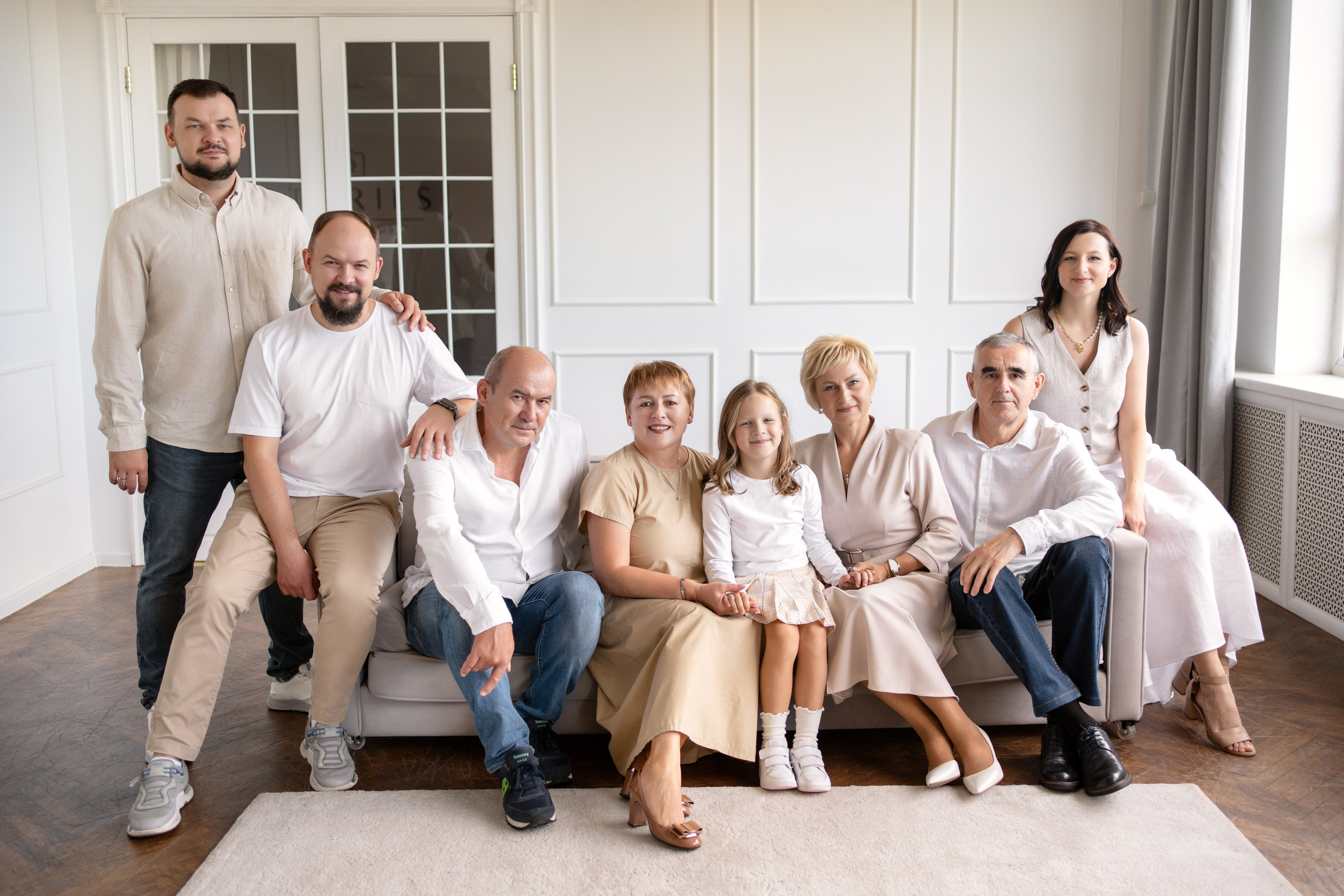 Большая семья. Семейный и свадебный фотограф Минск, Беларусь Анна Орловская