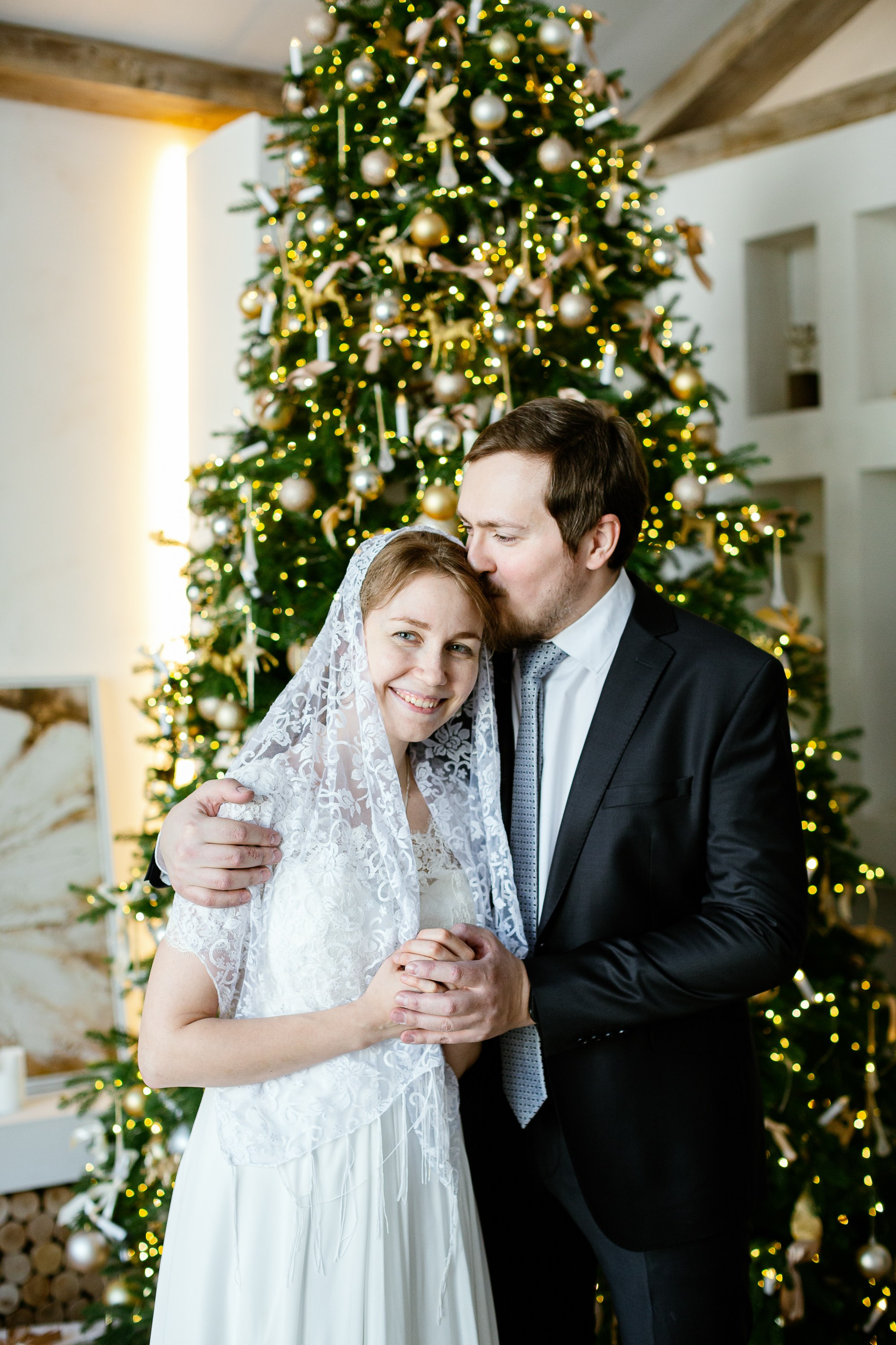 Новогодняя фотосессия в студии