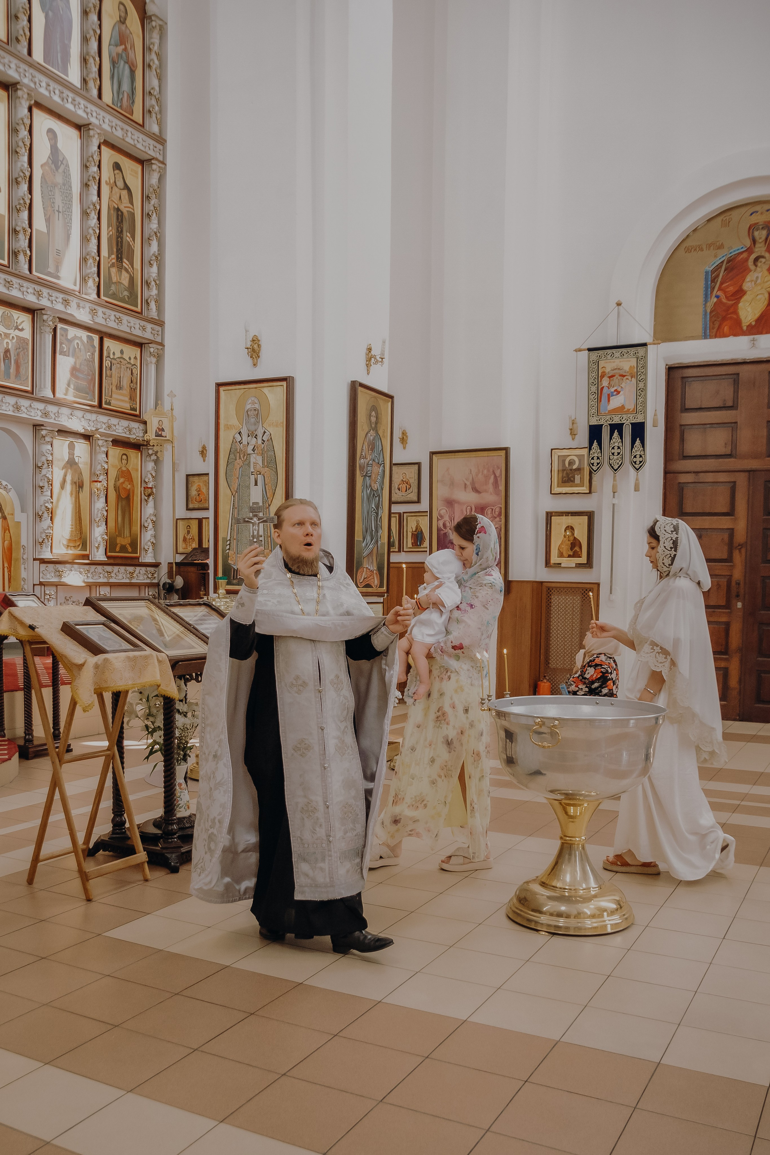 Крещение Таисии. Семейный и детский фотограф Кущ Наташа
