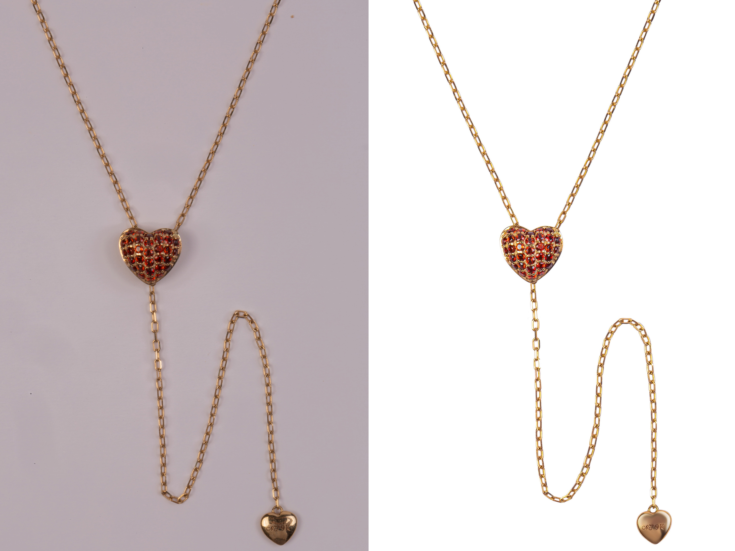 Профессиональная ретушь фотографий украшений на шею и браслетов | Студия SVITHART