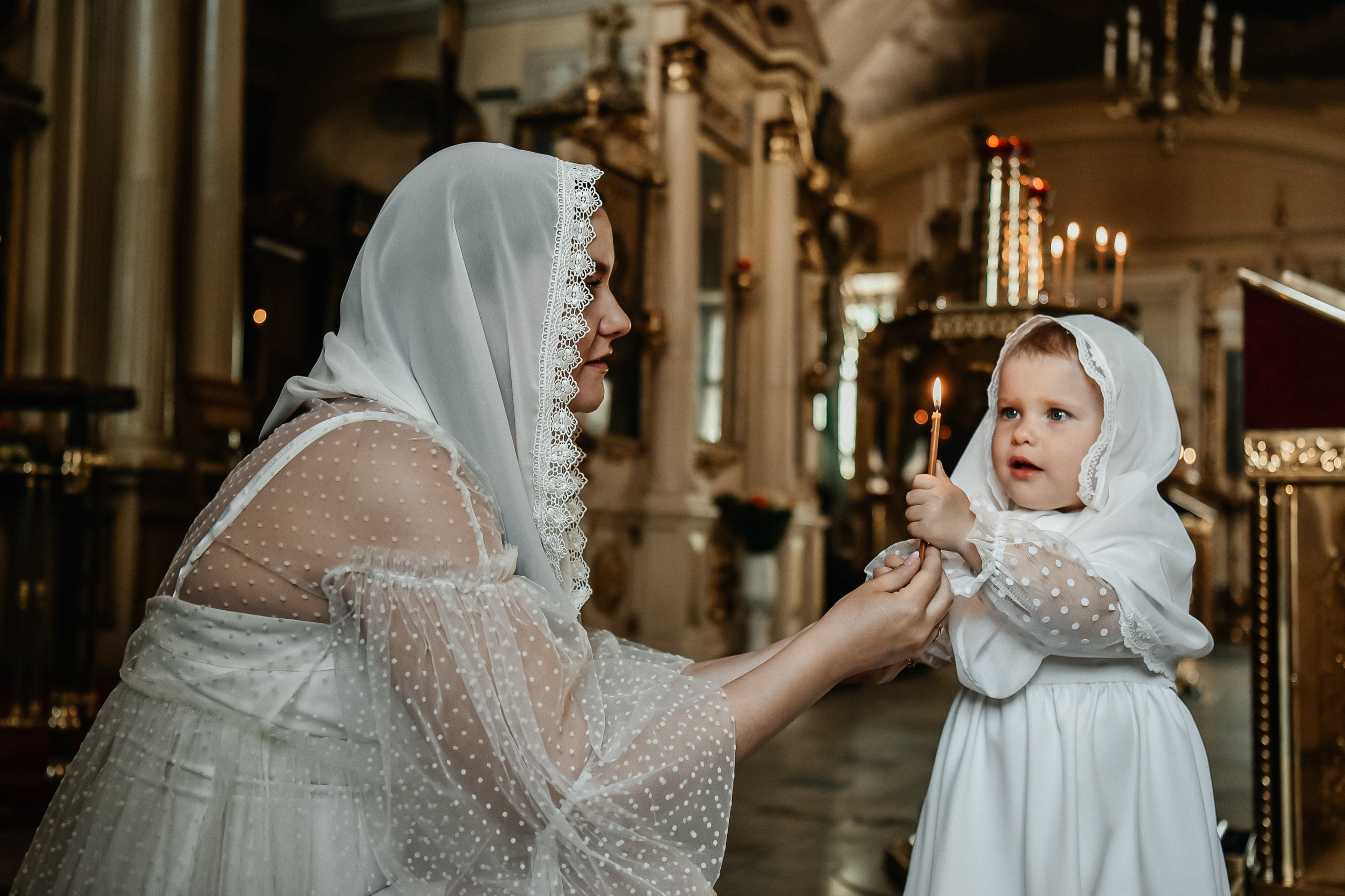Крещение Милы. Фотограф в Москве и Королёве Сутягина Мария