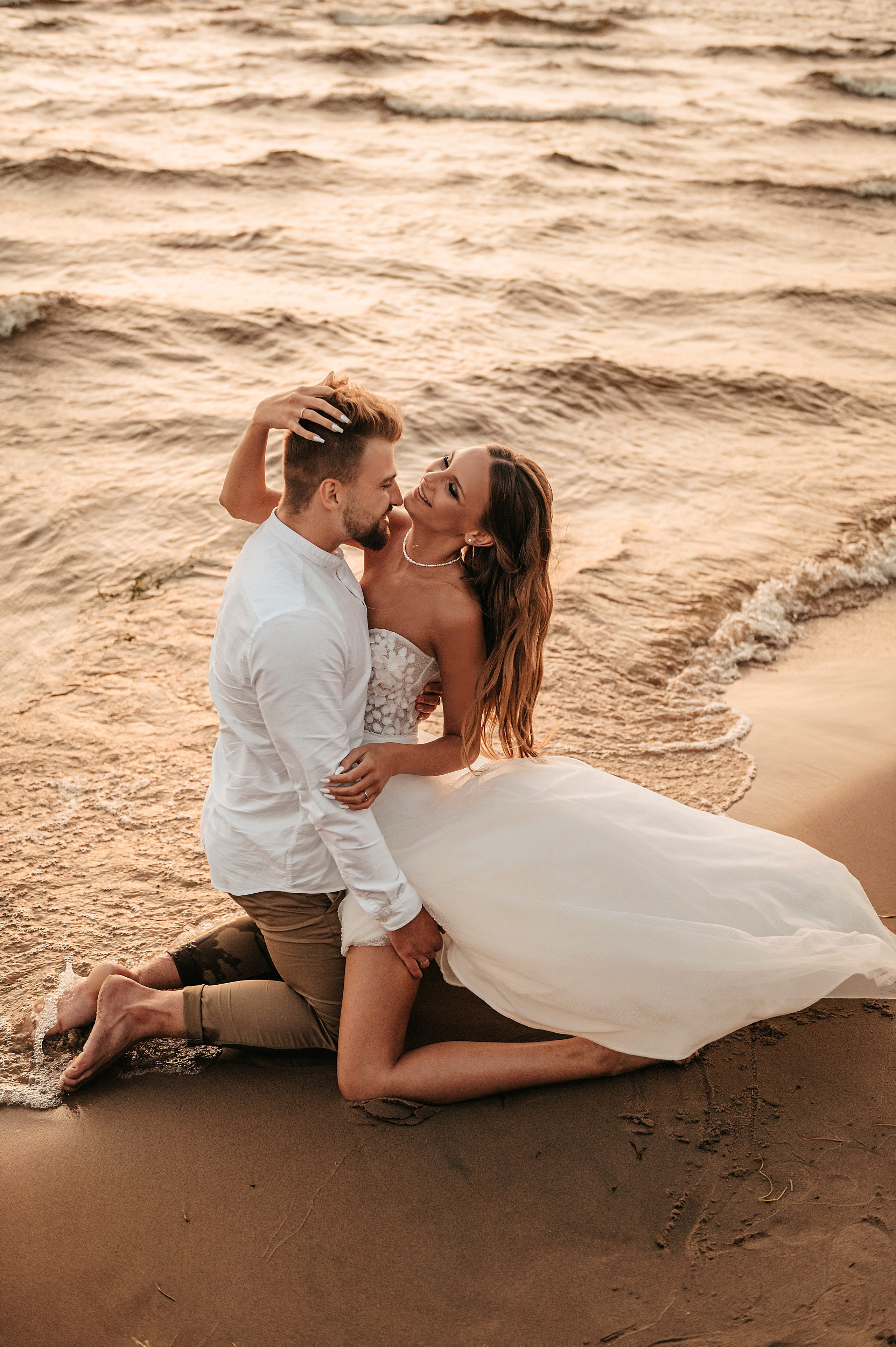 Свадебная съемка на финском заливе. Фотограф Москва и Видеограф Москва