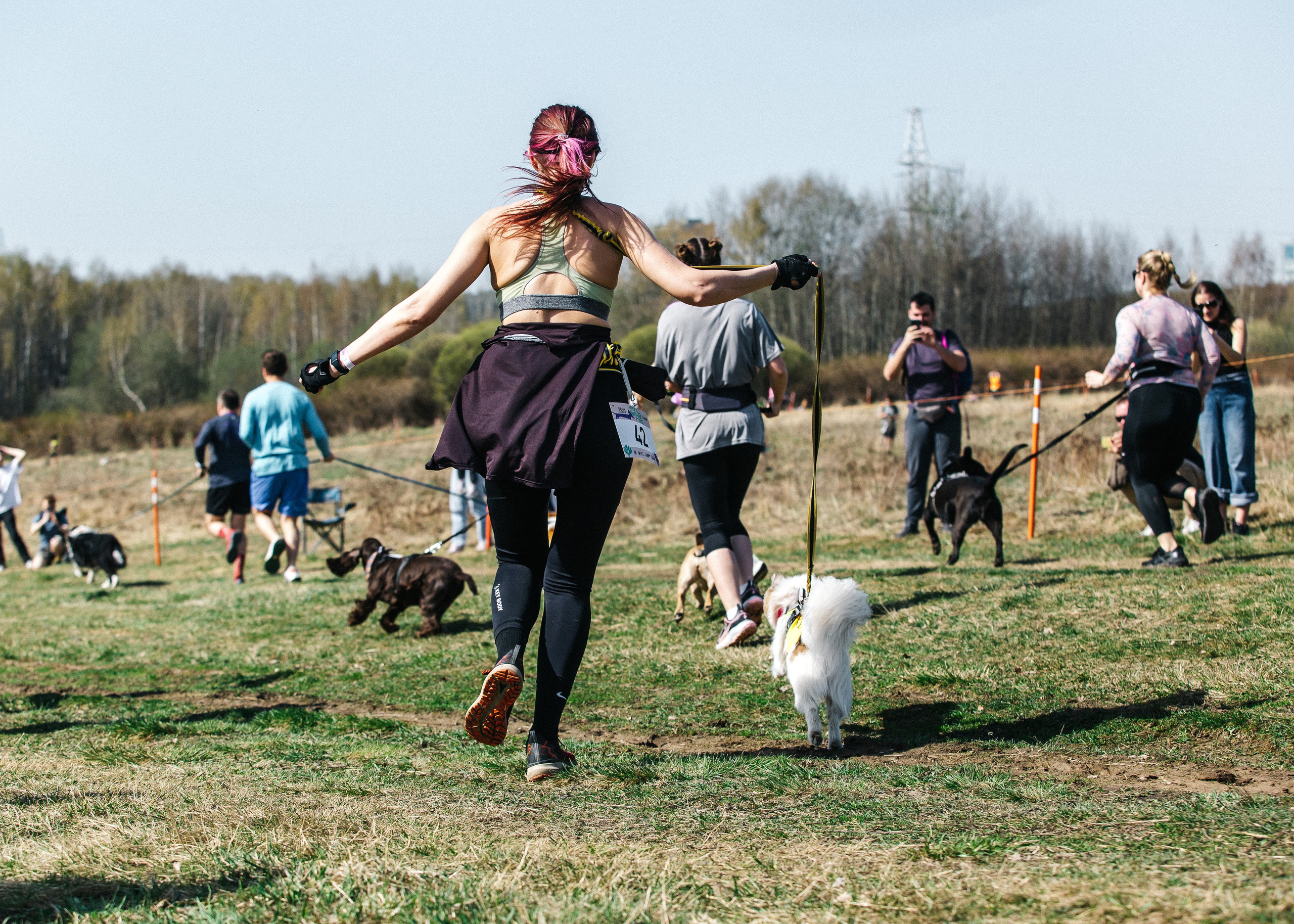 Кросс «Быстрый пёс» 2025. Репортажный фотограф в Москве