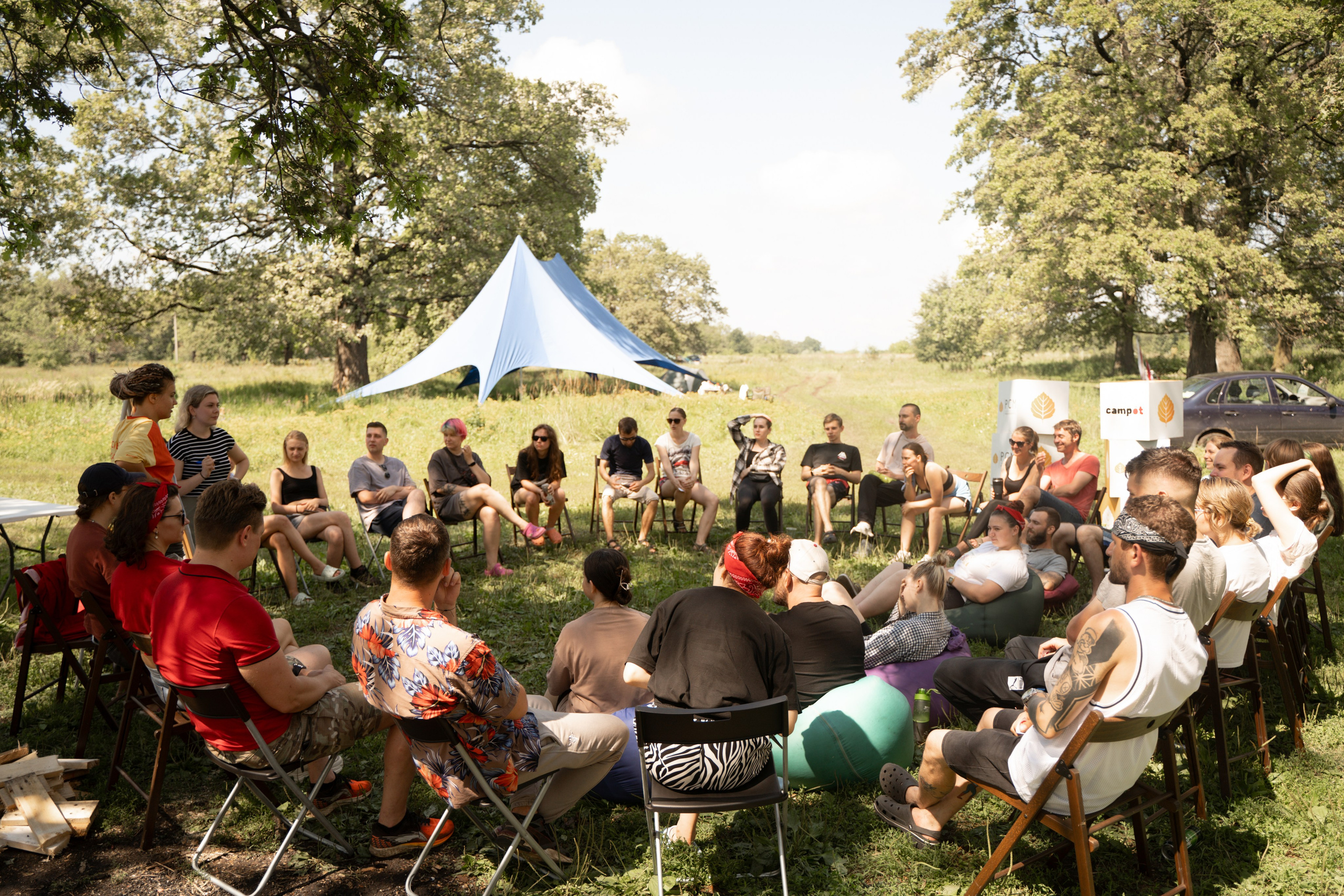 Палаточный форум для взрослых CAMPot 2024. Фотограф Надежда Погребняк | Рязань | Москва