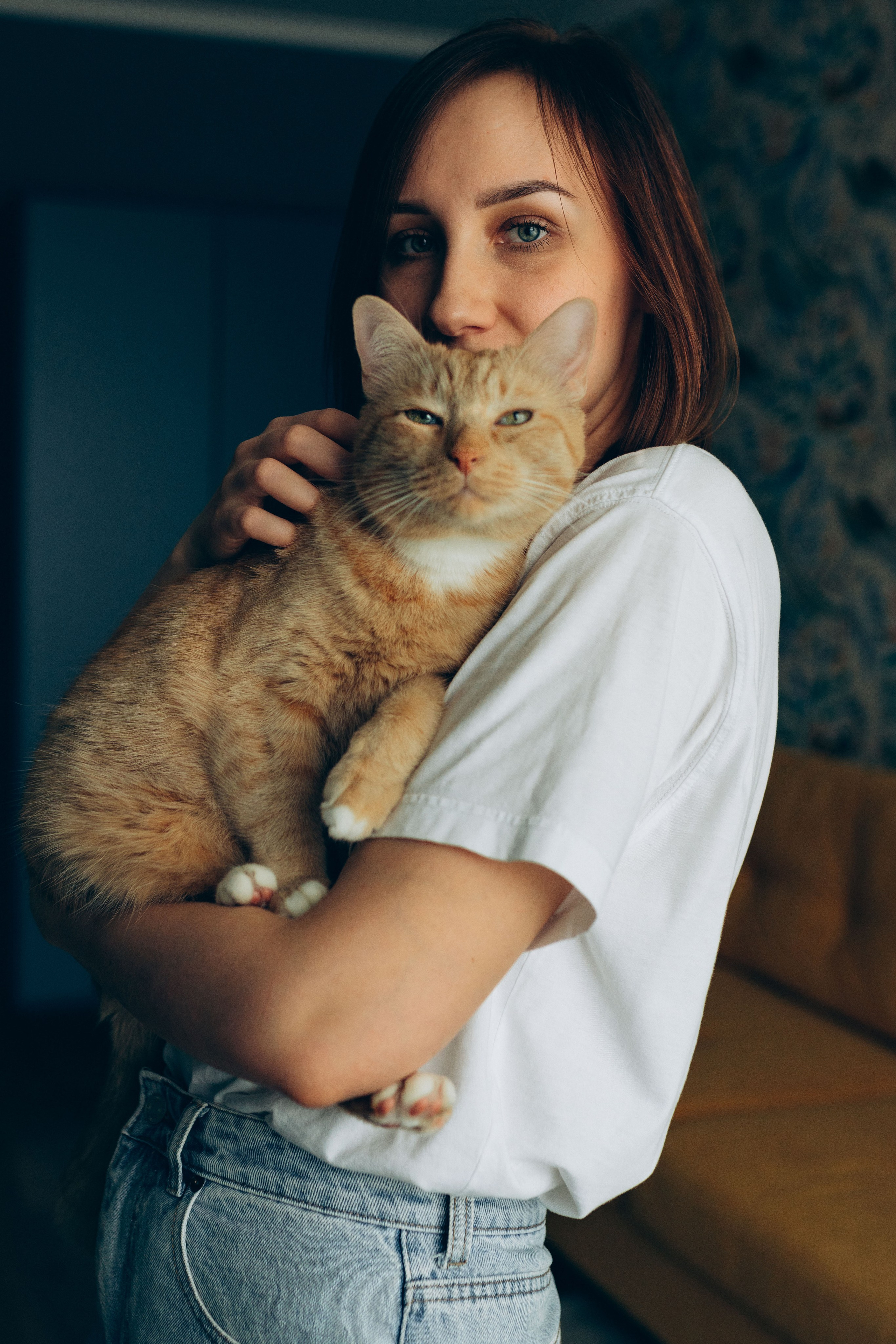 Даша и Брукс. Фотограф анималист в Спб недорого Олеся Майорова