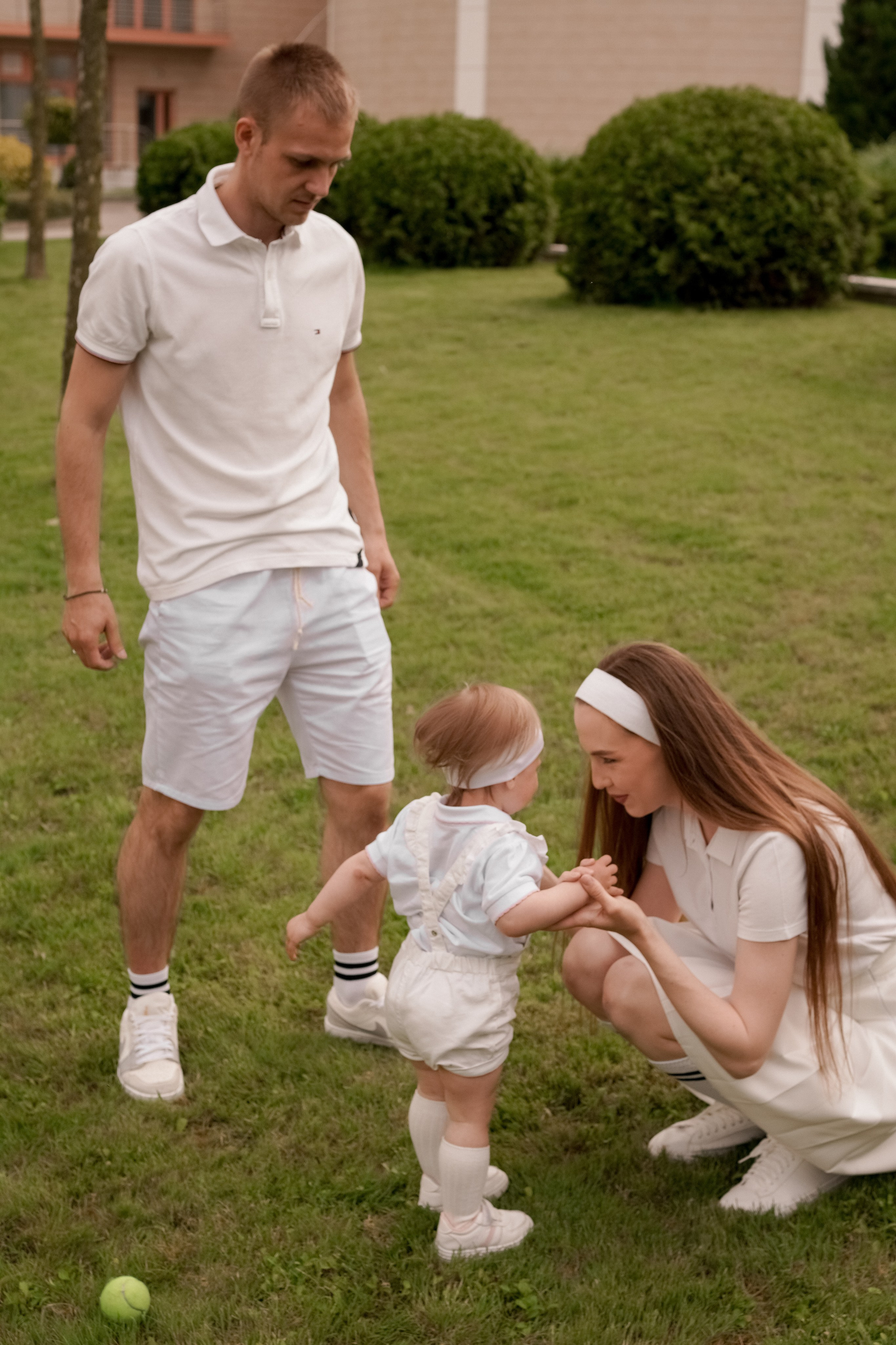 Теннис с семьей. Свадебный и семейный фотограф Афанасьева Анна в Кисловодске