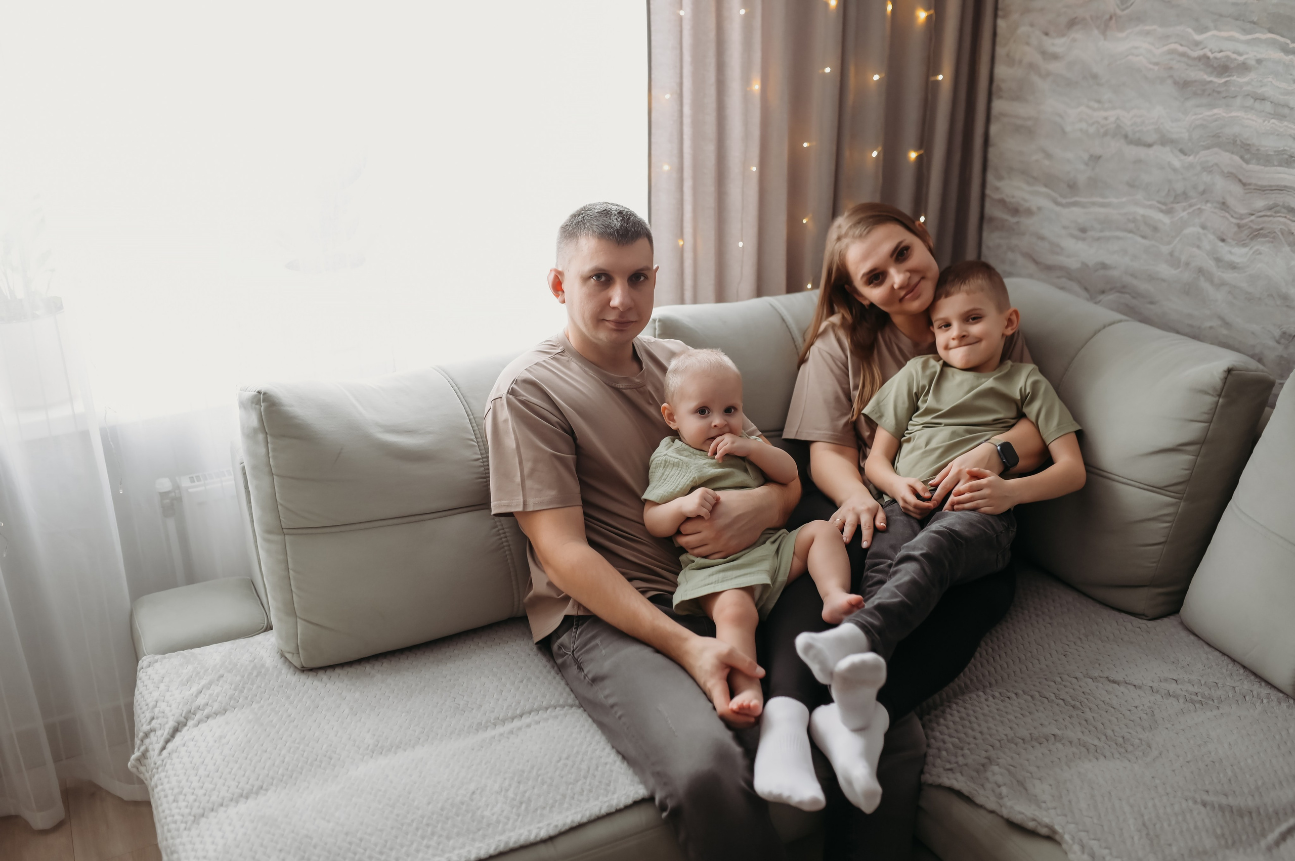 Домашняя история. Семейный фотограф Олеся Батурина Рязань