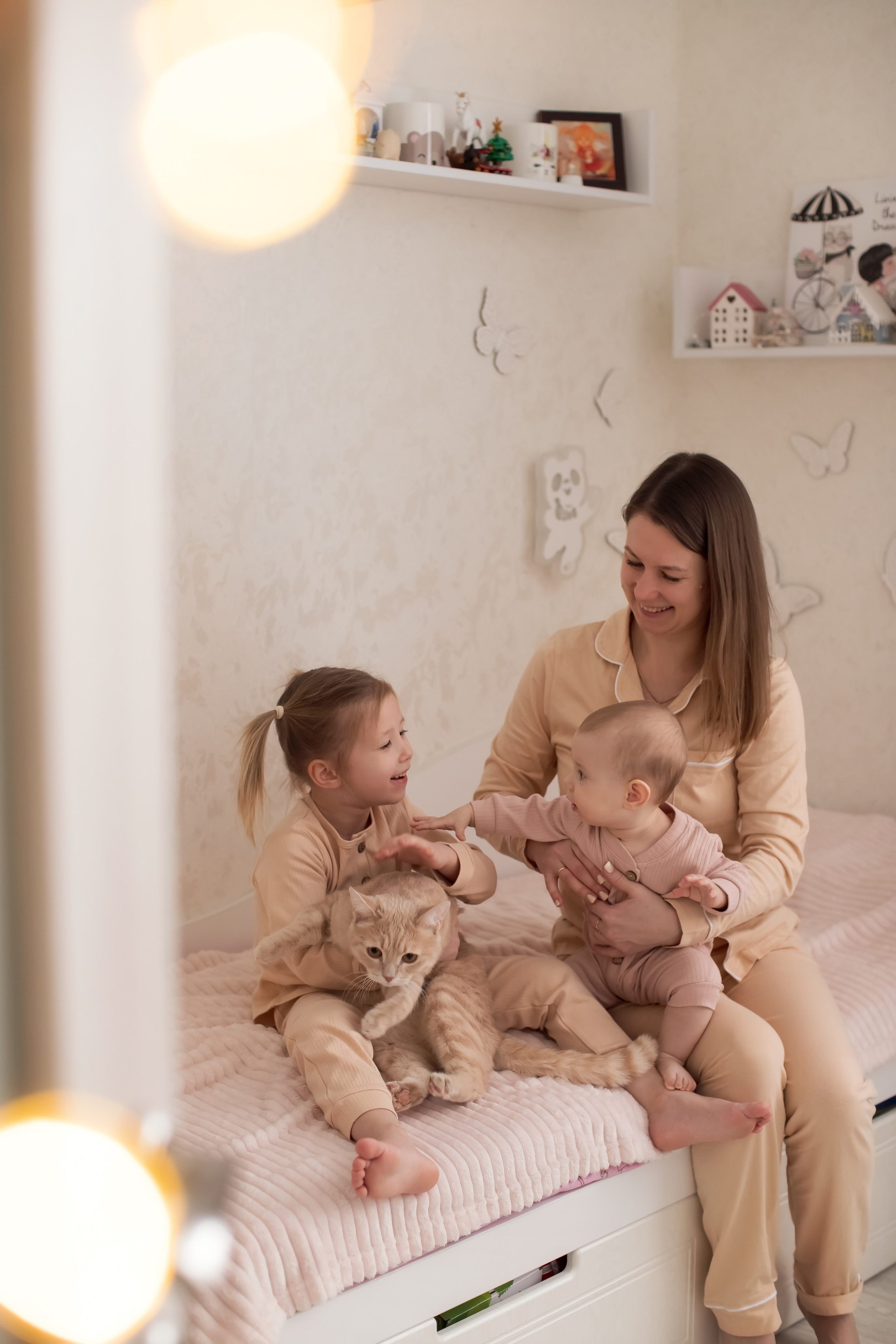 Теплое Рождество. Семейный и детский фотограф в Саратове Полина Коткина