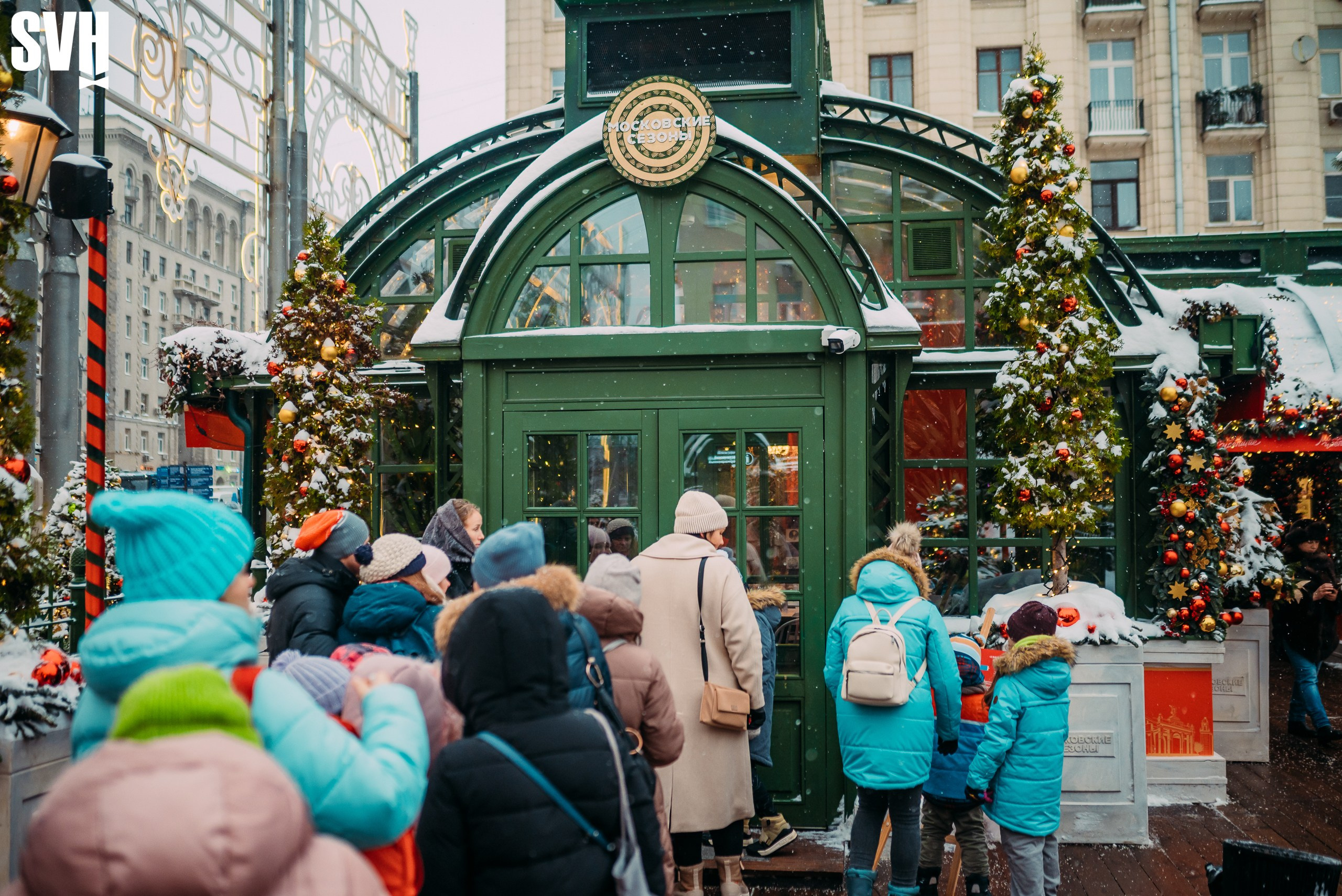 Новогодняя ярмарка на Тверской площади