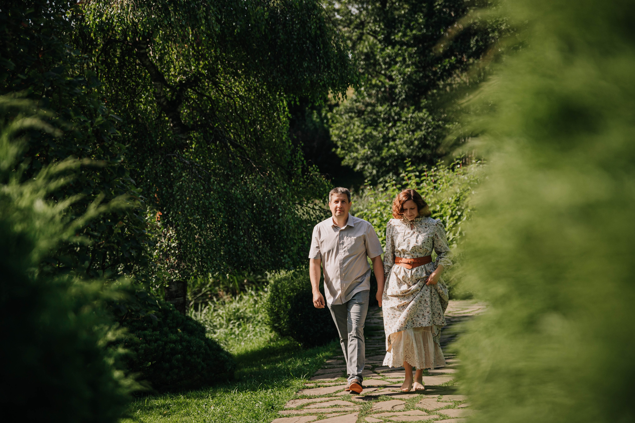 Виталий и Анастасия. Усадьба Ореховно. Фотограф Дарья Маташкова