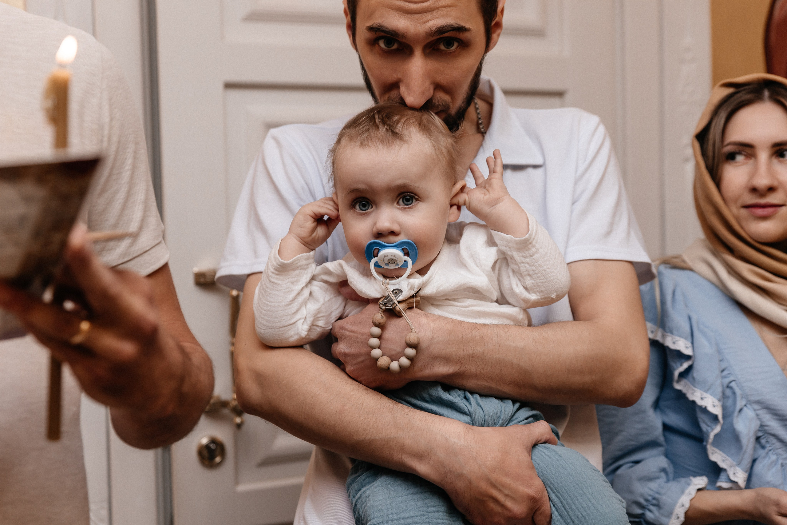 Крещение Влада. Семейный фотограф Минск Усова Ольга