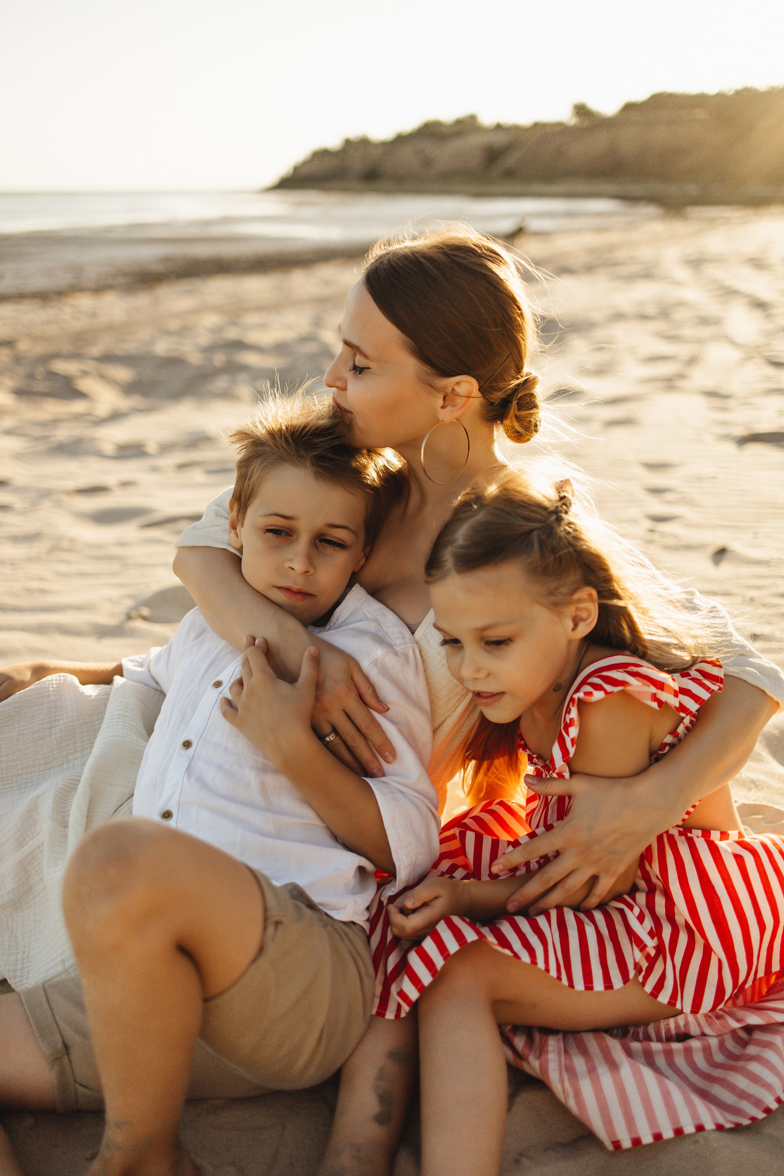 Летняя история на берегу. Семейный и детский фотограф, таганрог, ростов-на-дону