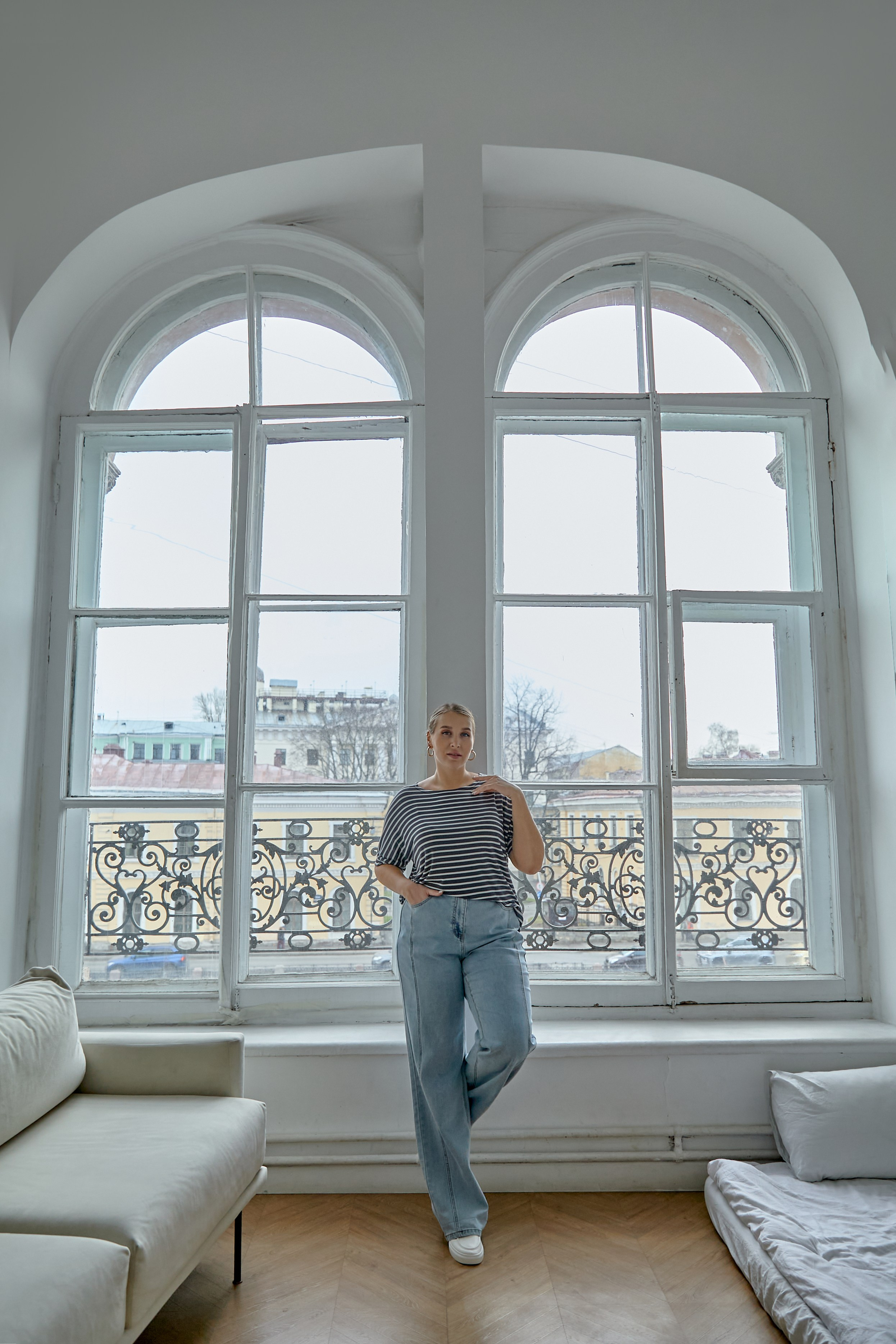 Студийная съемка для бренда плюссайз varra