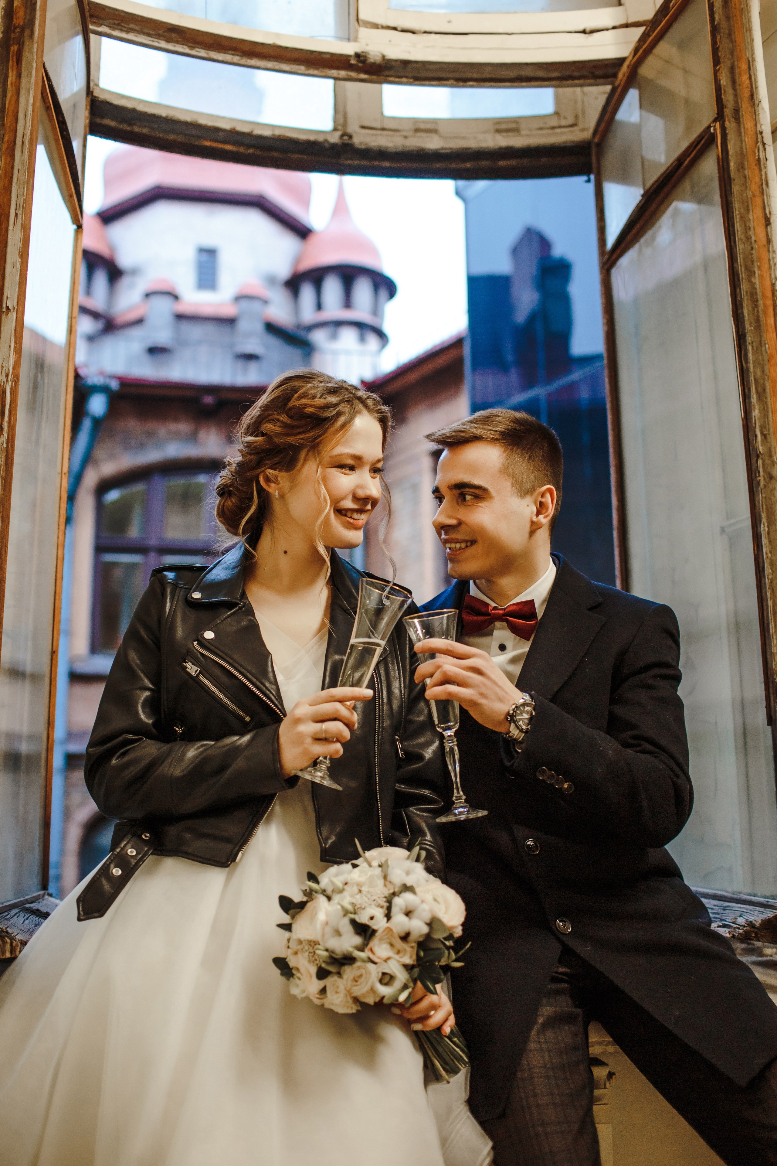 Свадебная фотосессия зимой. Свадебный фотограф Кирилл Белый