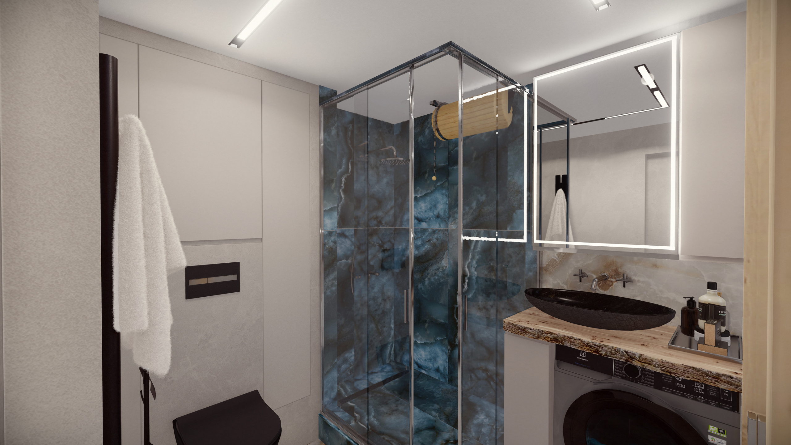 Гостевой дом, баня из профильтрованного бруса. Студия архитектуры и дизайна AR.CHITECT.OR