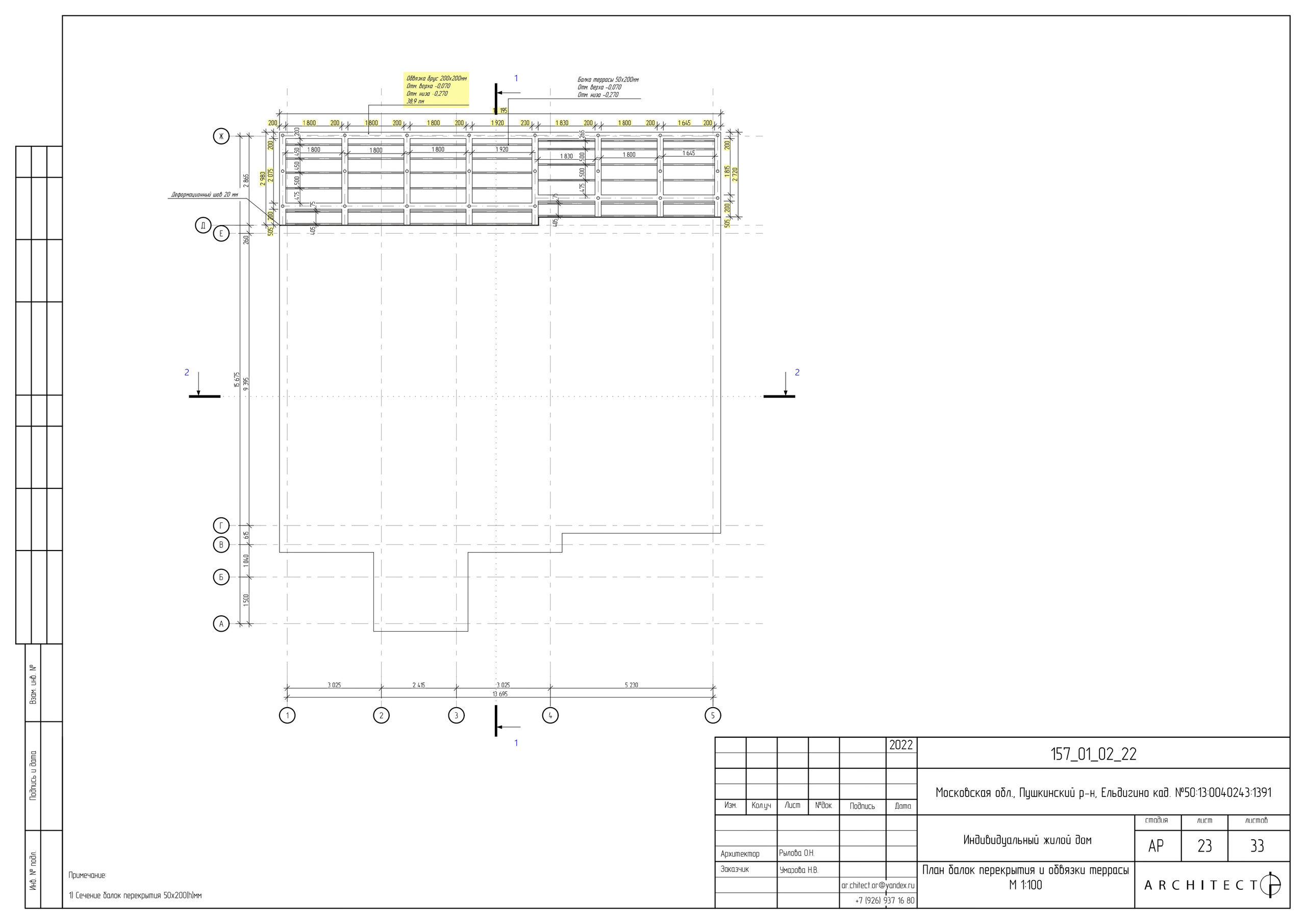Архитектурный проект. Студия архитектуры и дизайна AR.CHITECT.OR