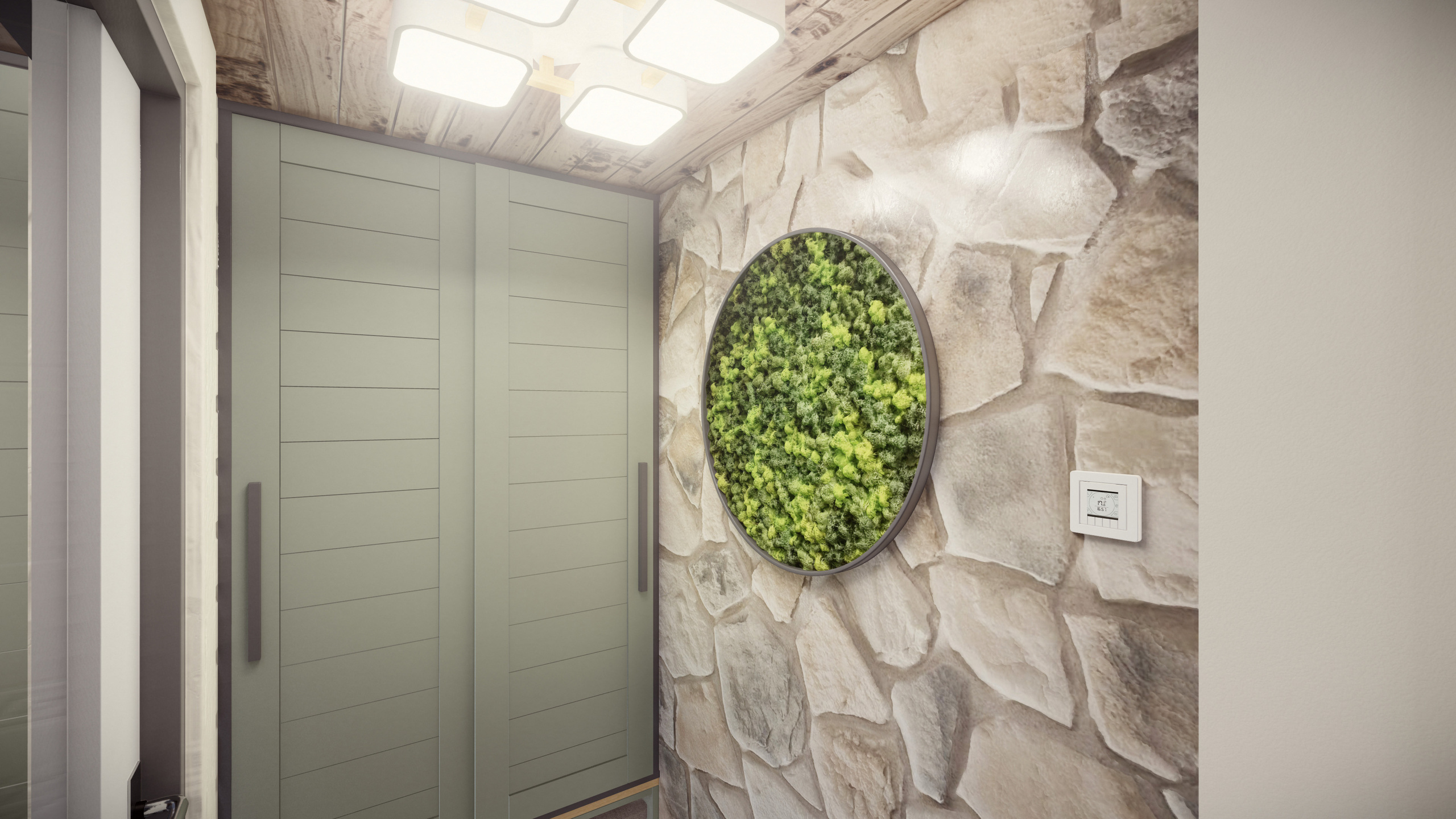 Гостевой дом, баня из профильтрованного бруса. Студия архитектуры и дизайна AR.CHITECT.OR