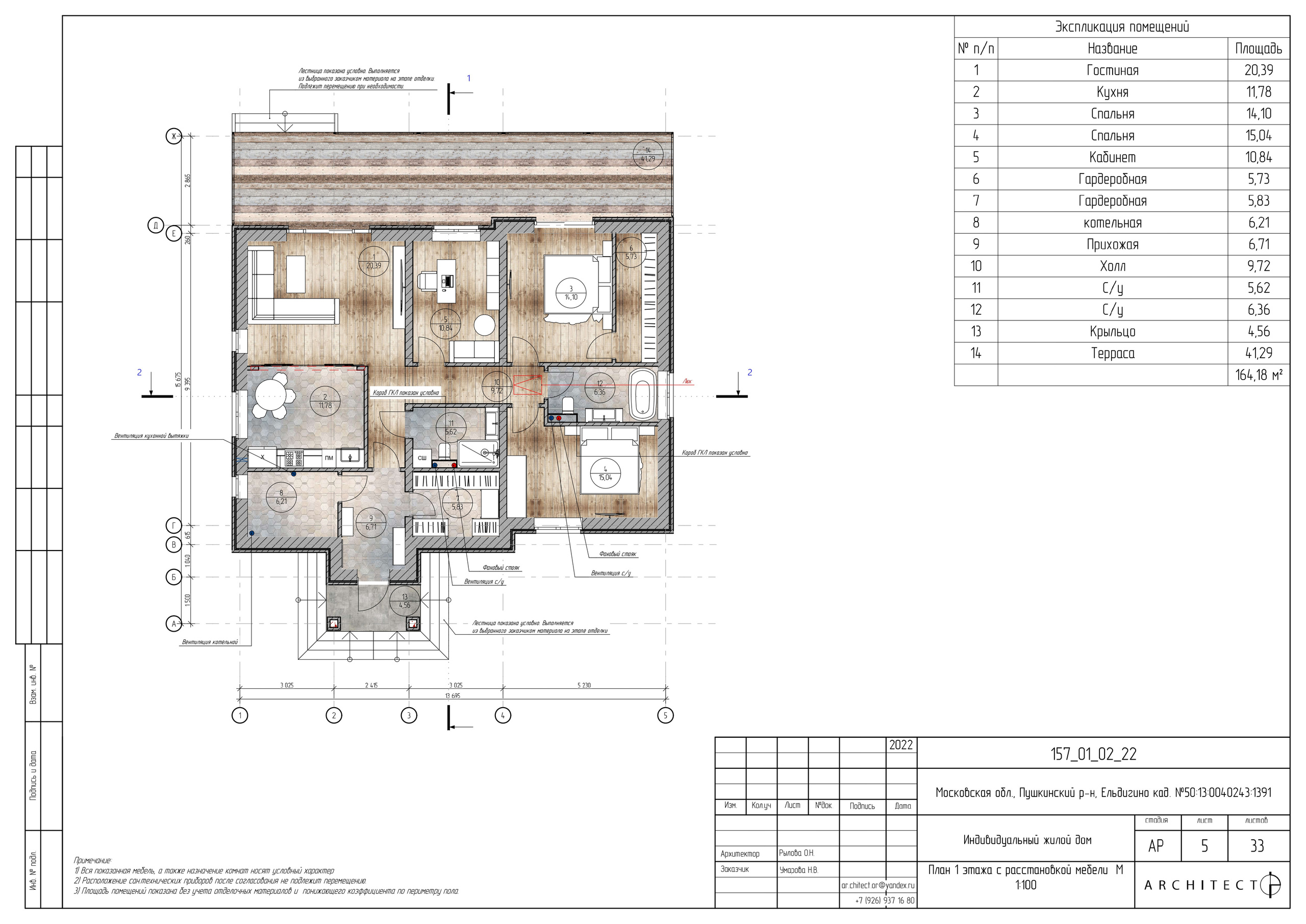 Архитектурный проект. Студия архитектуры и дизайна AR.CHITECT.OR