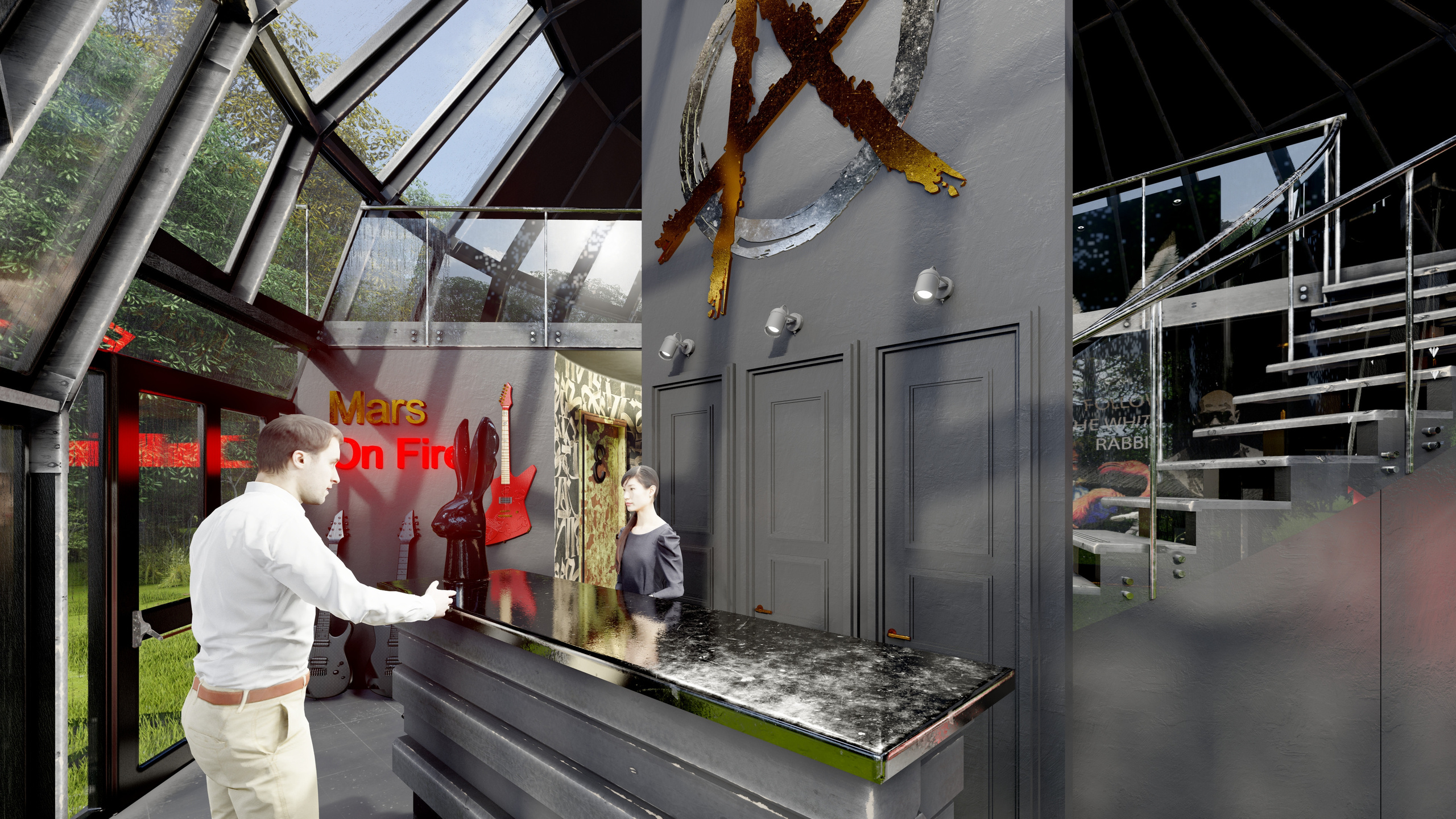 «MARS ON FIRE» ART-SPA HEALTH & BEATY. Студия архитектуры и дизайна AR.CHITECT.OR