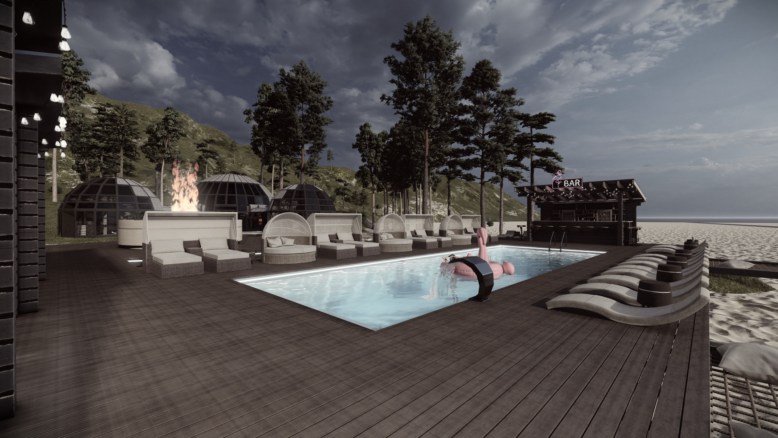 «MARS ON FIRE» ART-SPA HEALTH & BEATY. Студия архитектуры и дизайна AR.CHITECT.OR