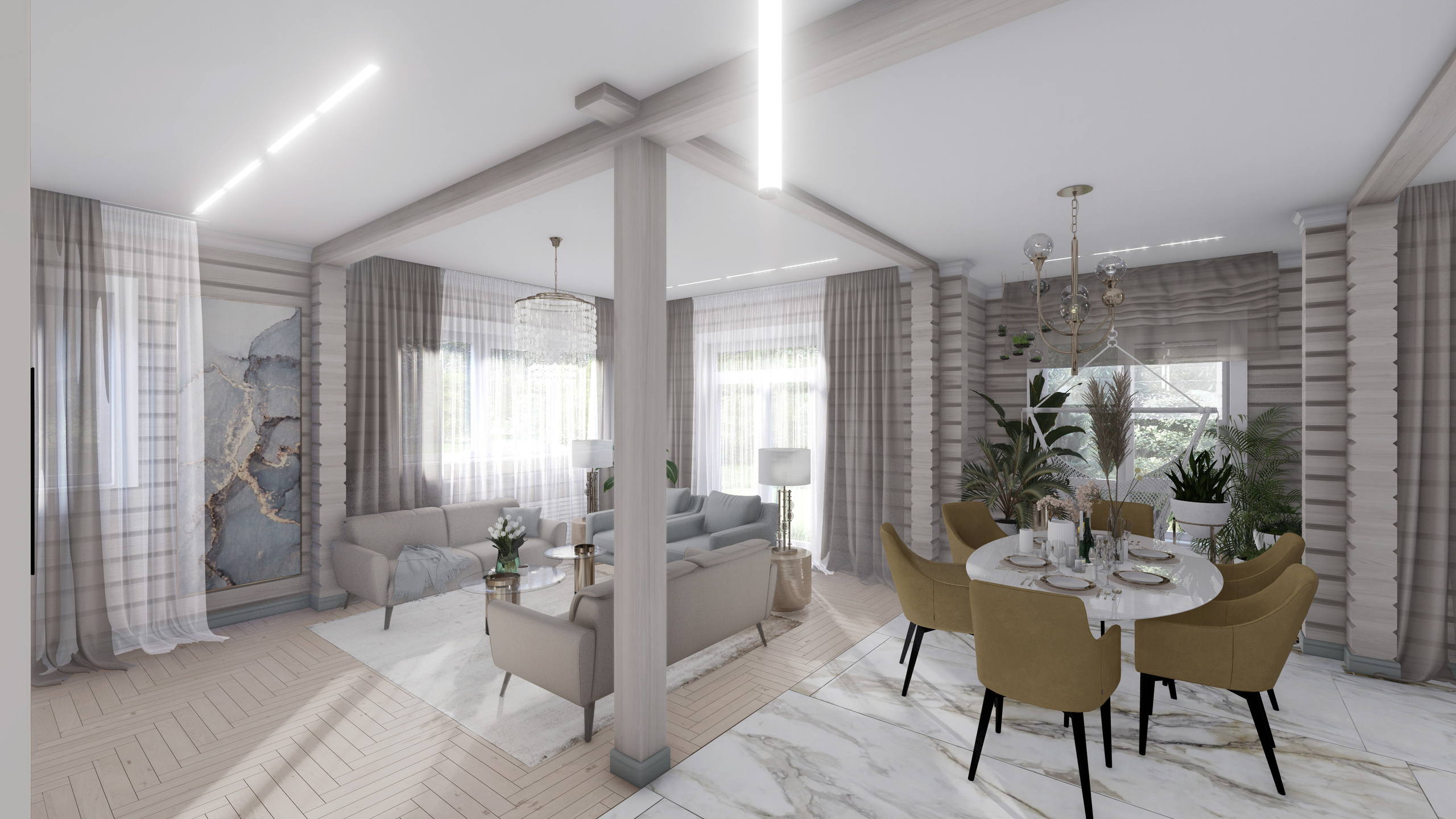 Петровские аллеи. Студия архитектуры и дизайна AR.CHITECT.OR