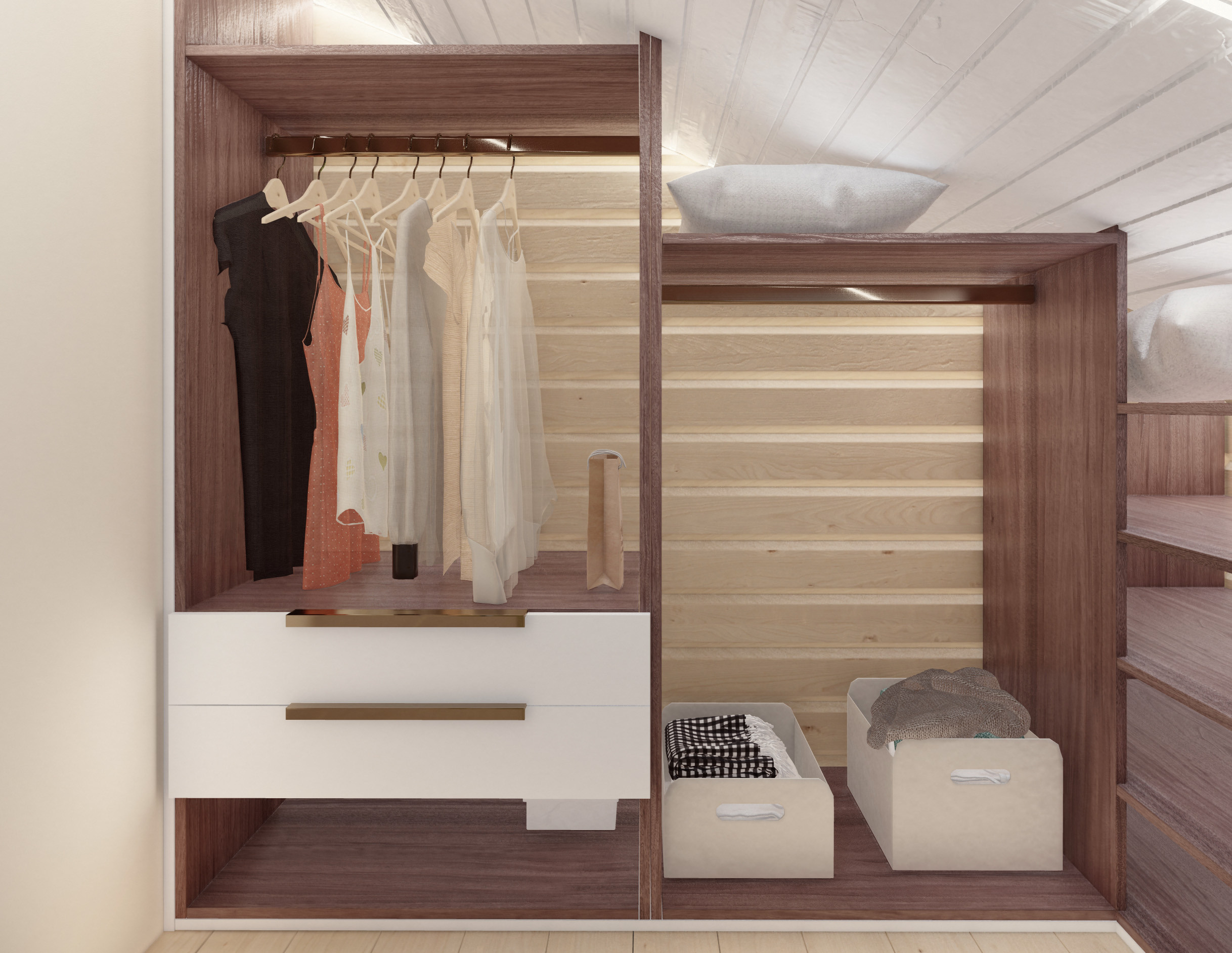 Гостевой дом, баня из профильтрованного бруса. Студия архитектуры и дизайна AR.CHITECT.OR