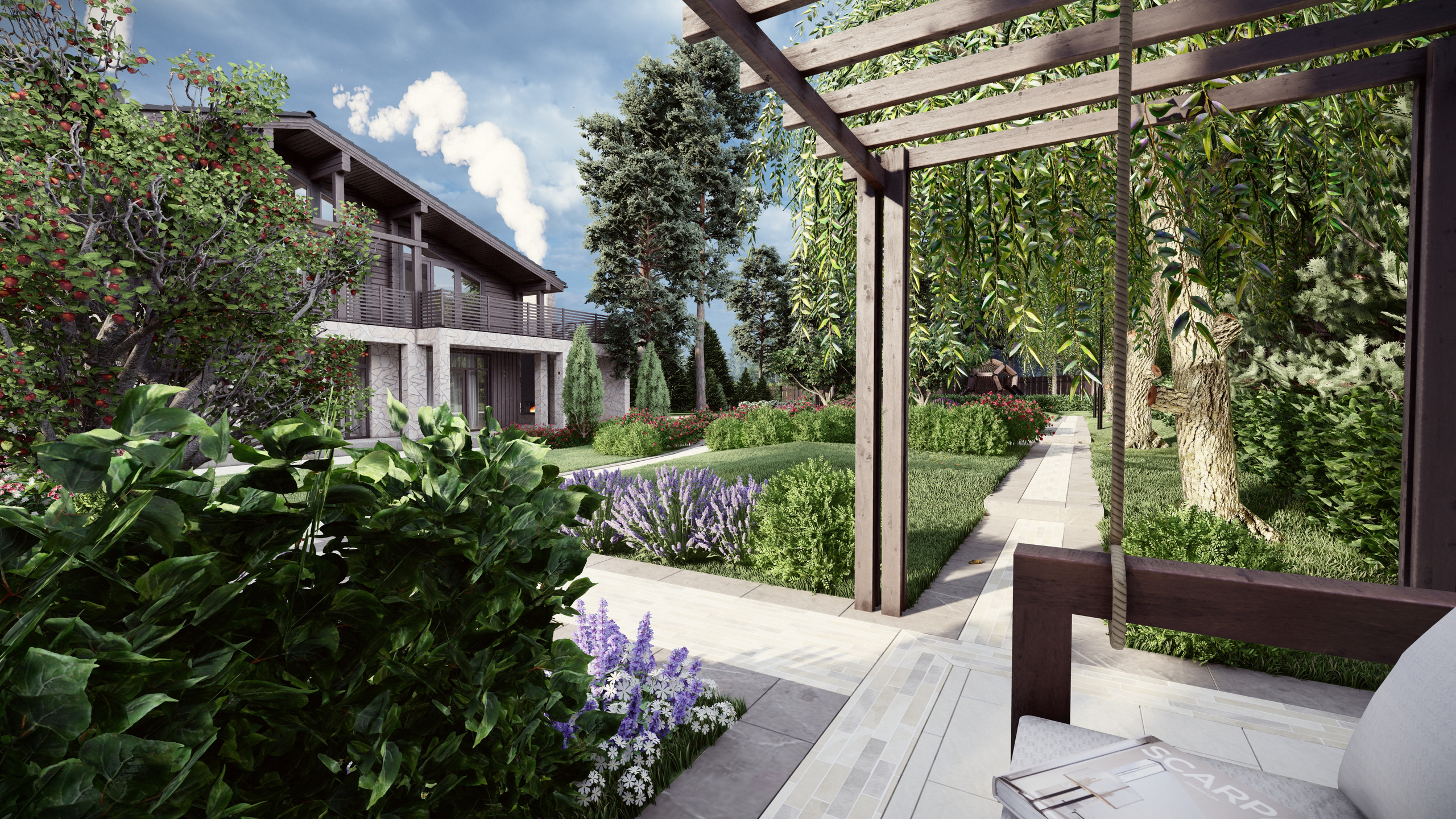 Ландшафтный дизайн. Студия архитектуры и дизайна AR.CHITECT.OR