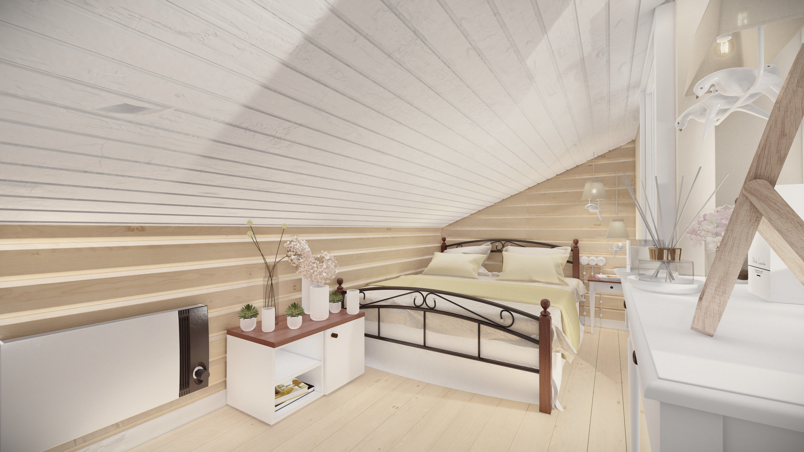 Гостевой дом, баня из профильтрованного бруса. Студия архитектуры и дизайна AR.CHITECT.OR