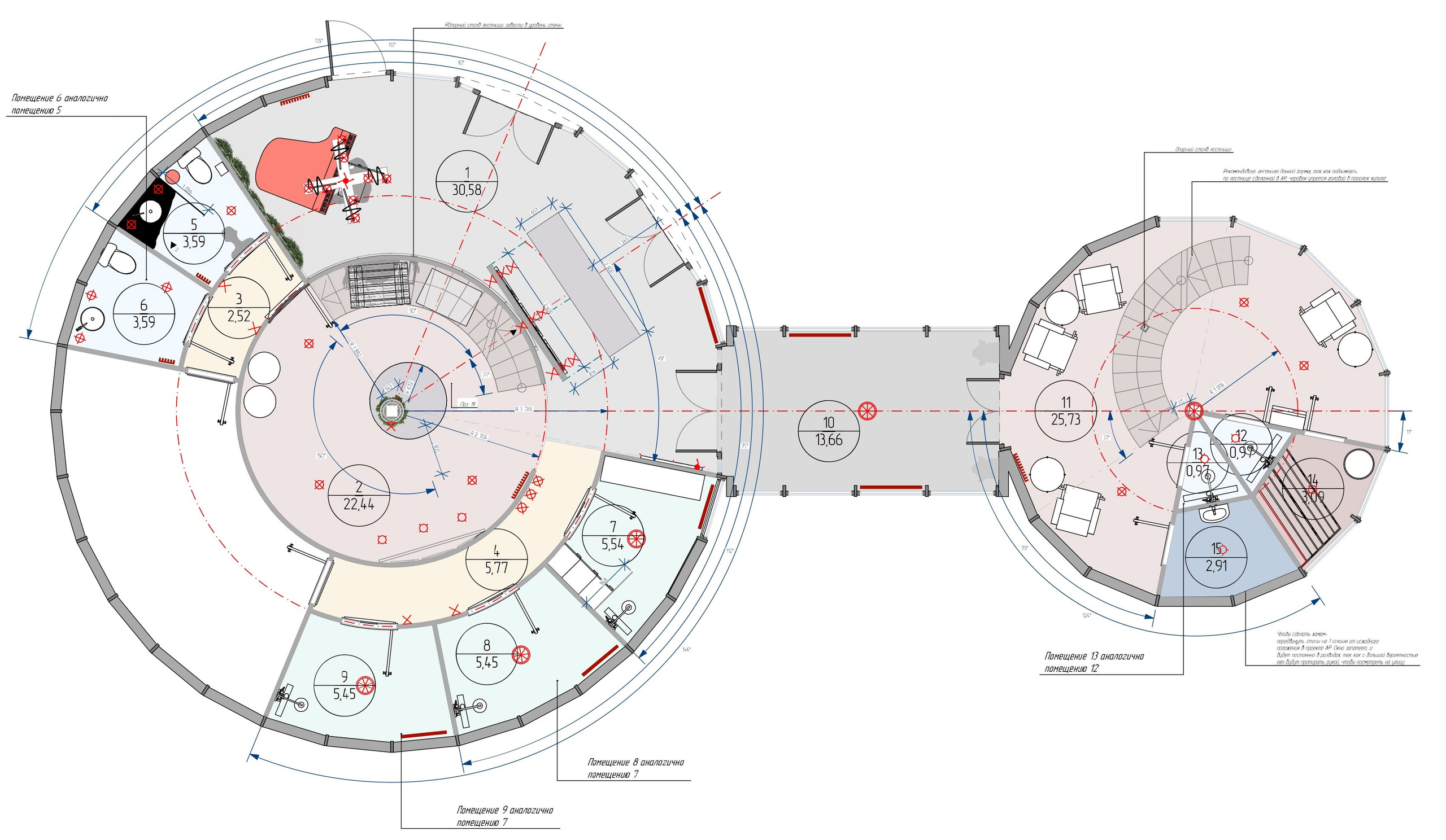 «MARS ON FIRE» ART-SPA HEALTH & BEATY. Студия архитектуры и дизайна AR.CHITECT.OR