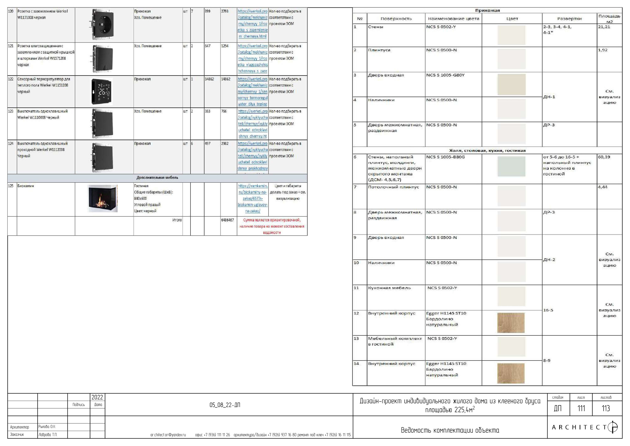 Интерьерный проект. Студия архитектуры и дизайна AR.CHITECT.OR