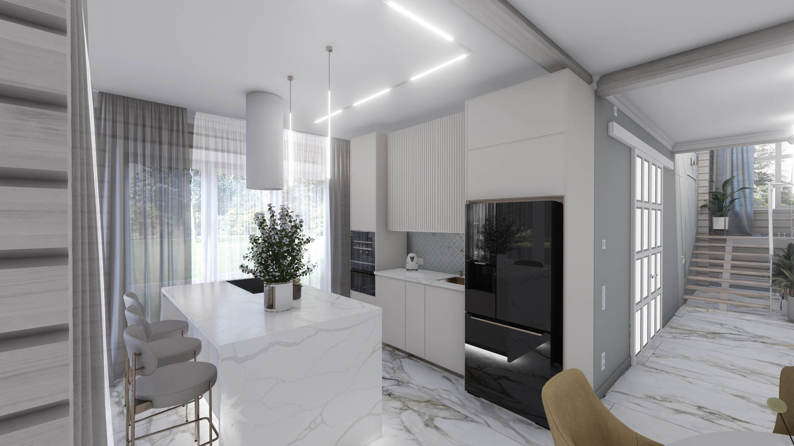 Петровские аллеи. Студия архитектуры и дизайна AR.CHITECT.OR