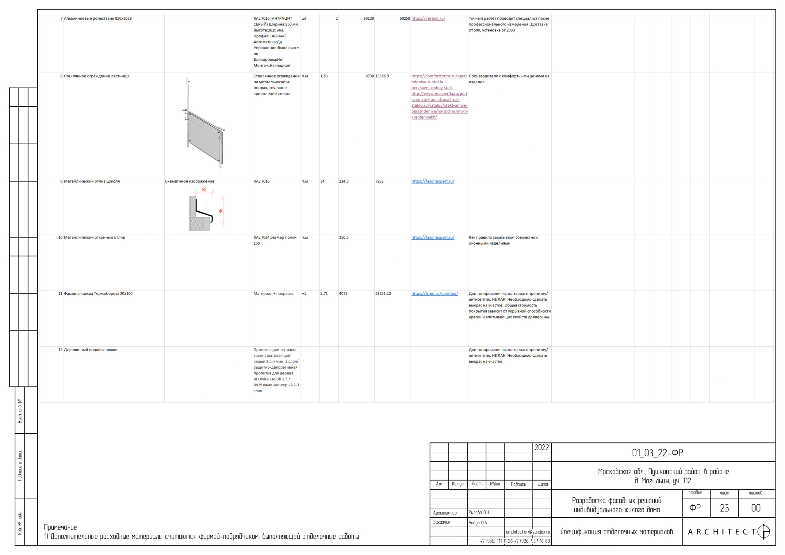 Архитектурный проект. Студия архитектуры и дизайна AR.CHITECT.OR
