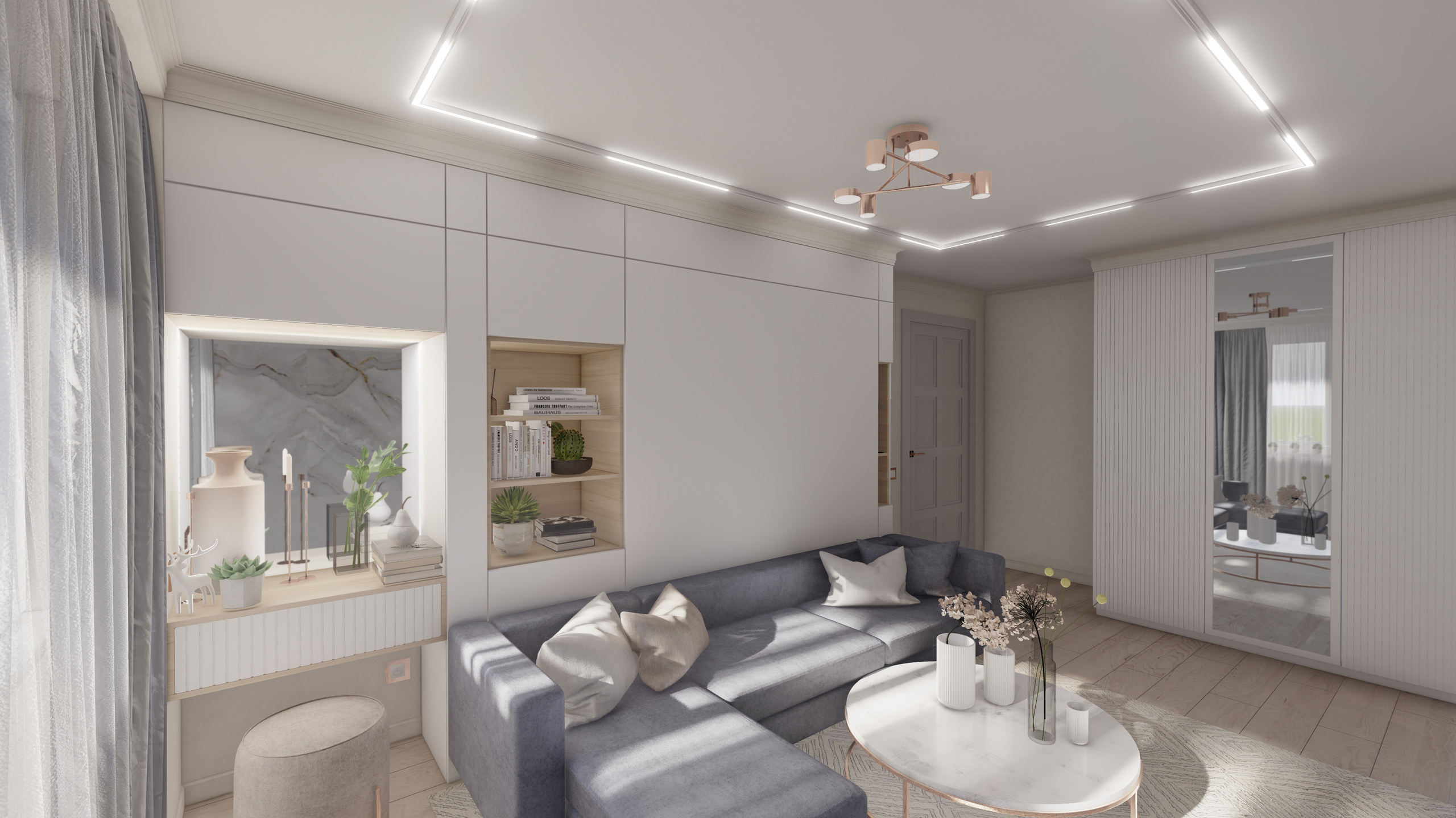 Поселок Ленинский. Студия архитектуры и дизайна AR.CHITECT.OR