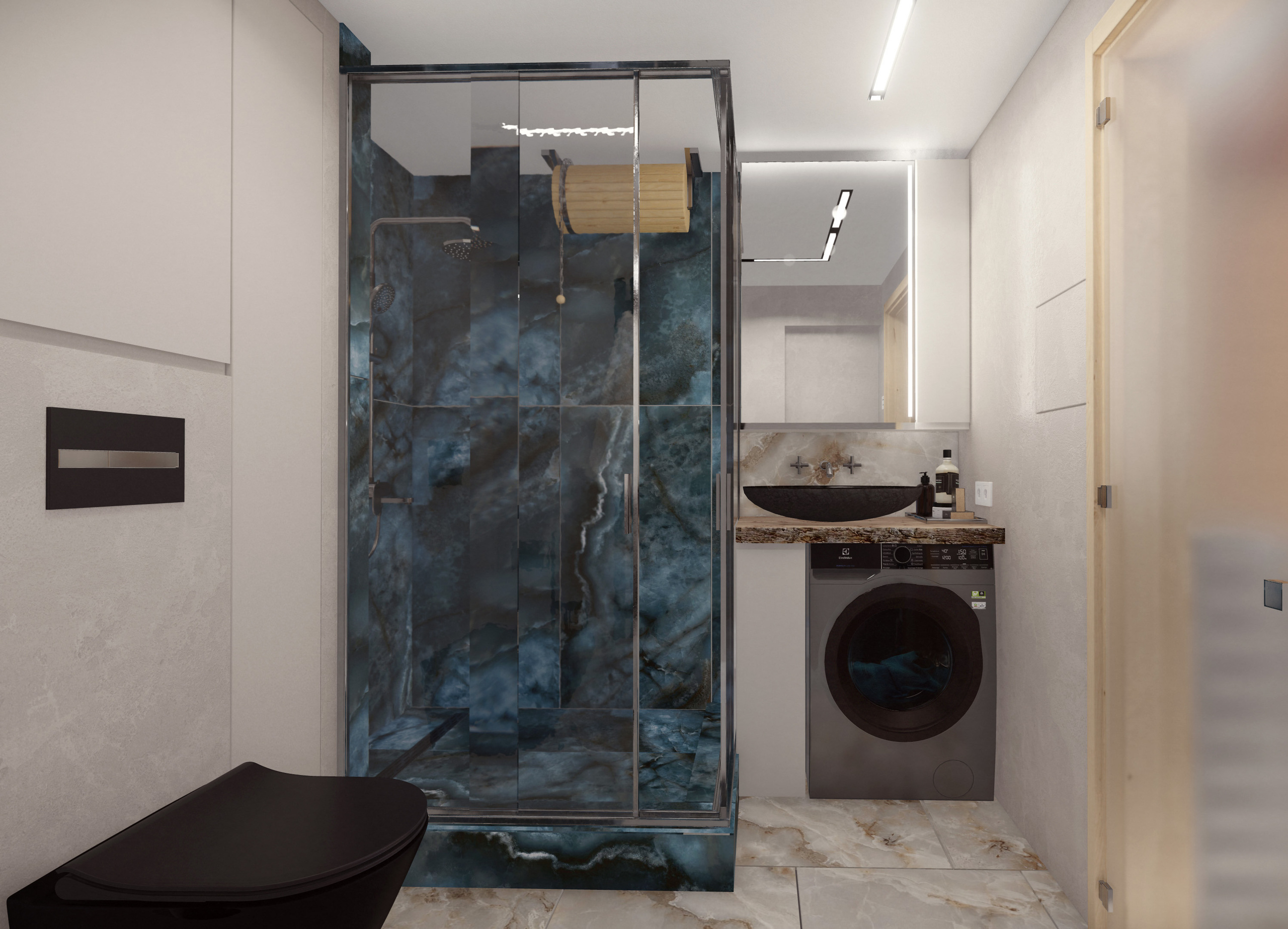 Гостевой дом, баня из профильтрованного бруса. Студия архитектуры и дизайна AR.CHITECT.OR