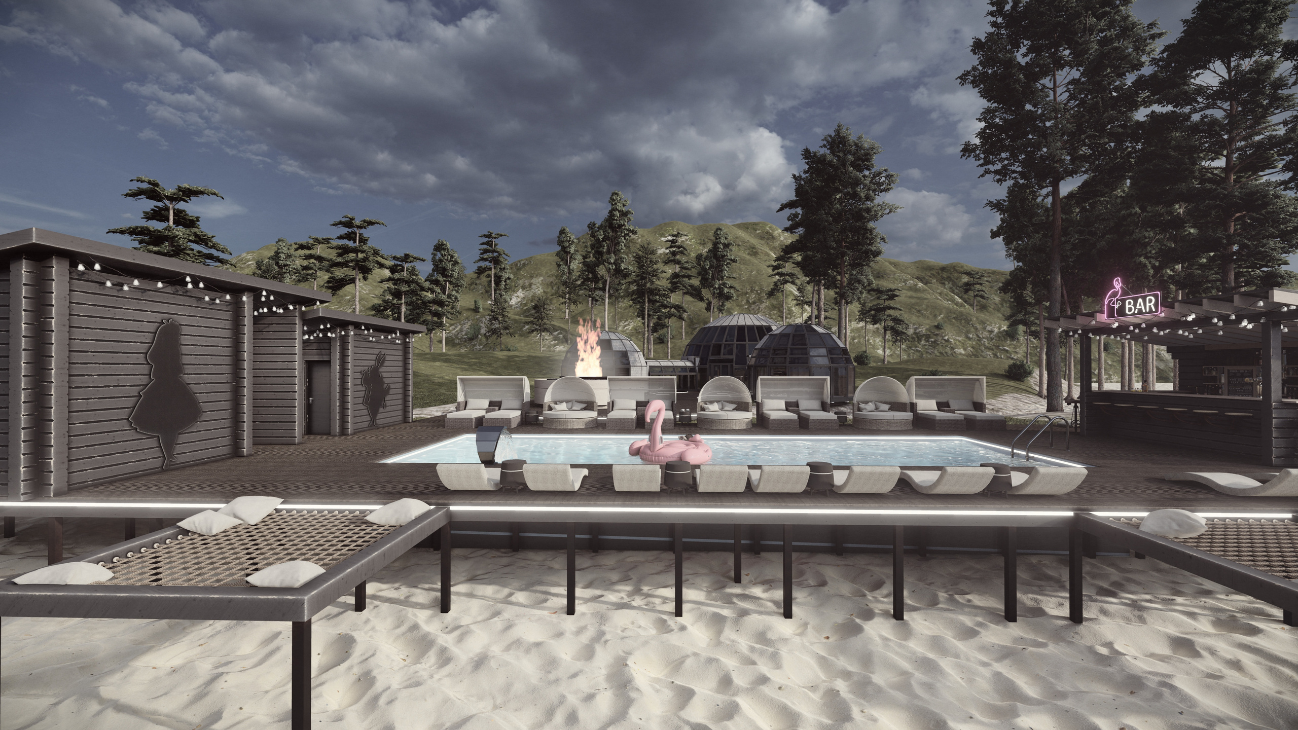 «MARS ON FIRE» ART-SPA HEALTH & BEATY. Студия архитектуры и дизайна AR.CHITECT.OR