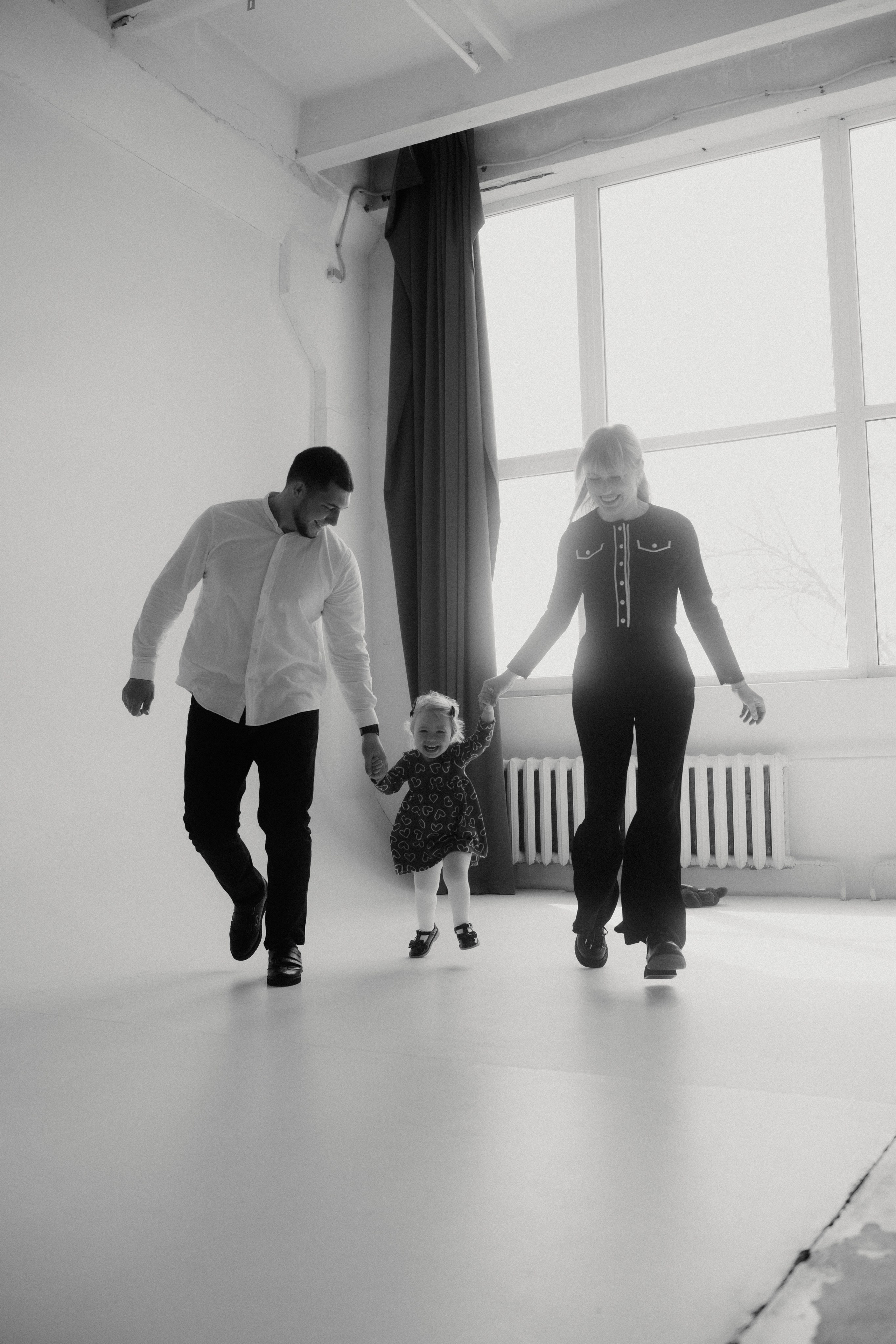 Юра + Настя + Тася. Семейный и детский фотограф Юлия Шох