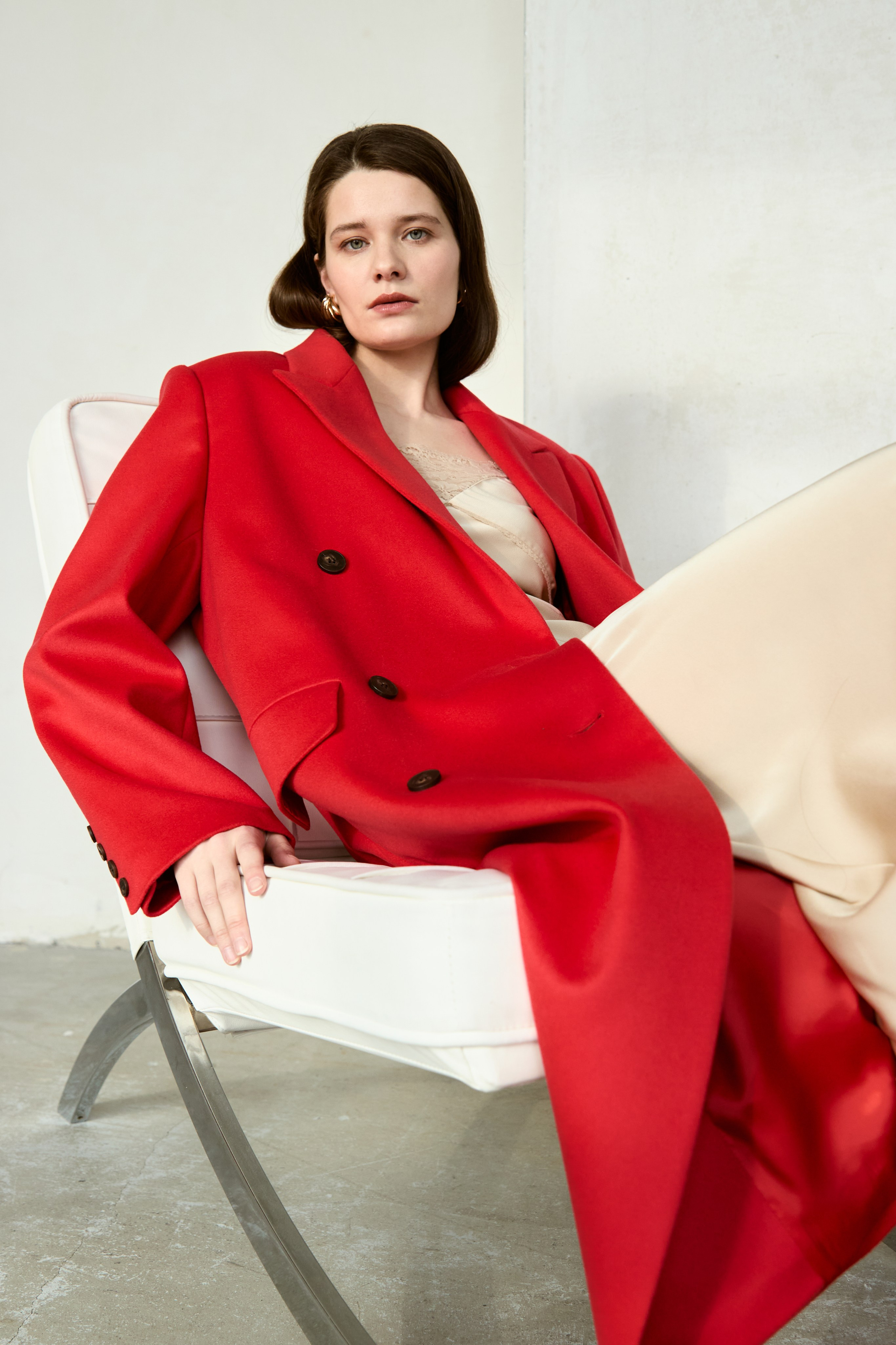 Верхняя одежда. Лукбук — весна. Визажист для брендов, Фэшн продюсер Олеся Глушкова