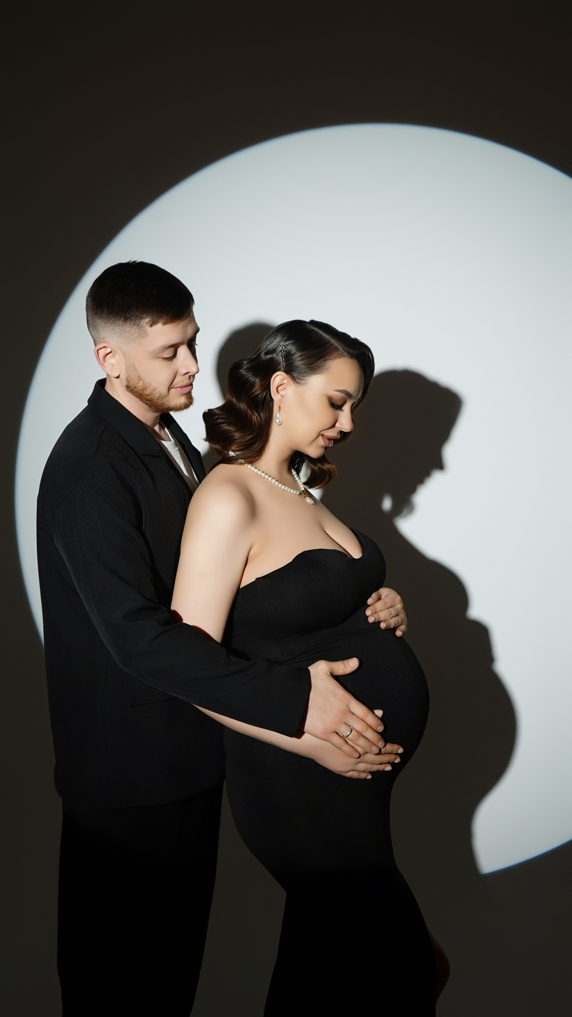 Съёмка беременности в моей фотостудии «НЕБО». Женский фотограф в Химках Алёна Ленёва