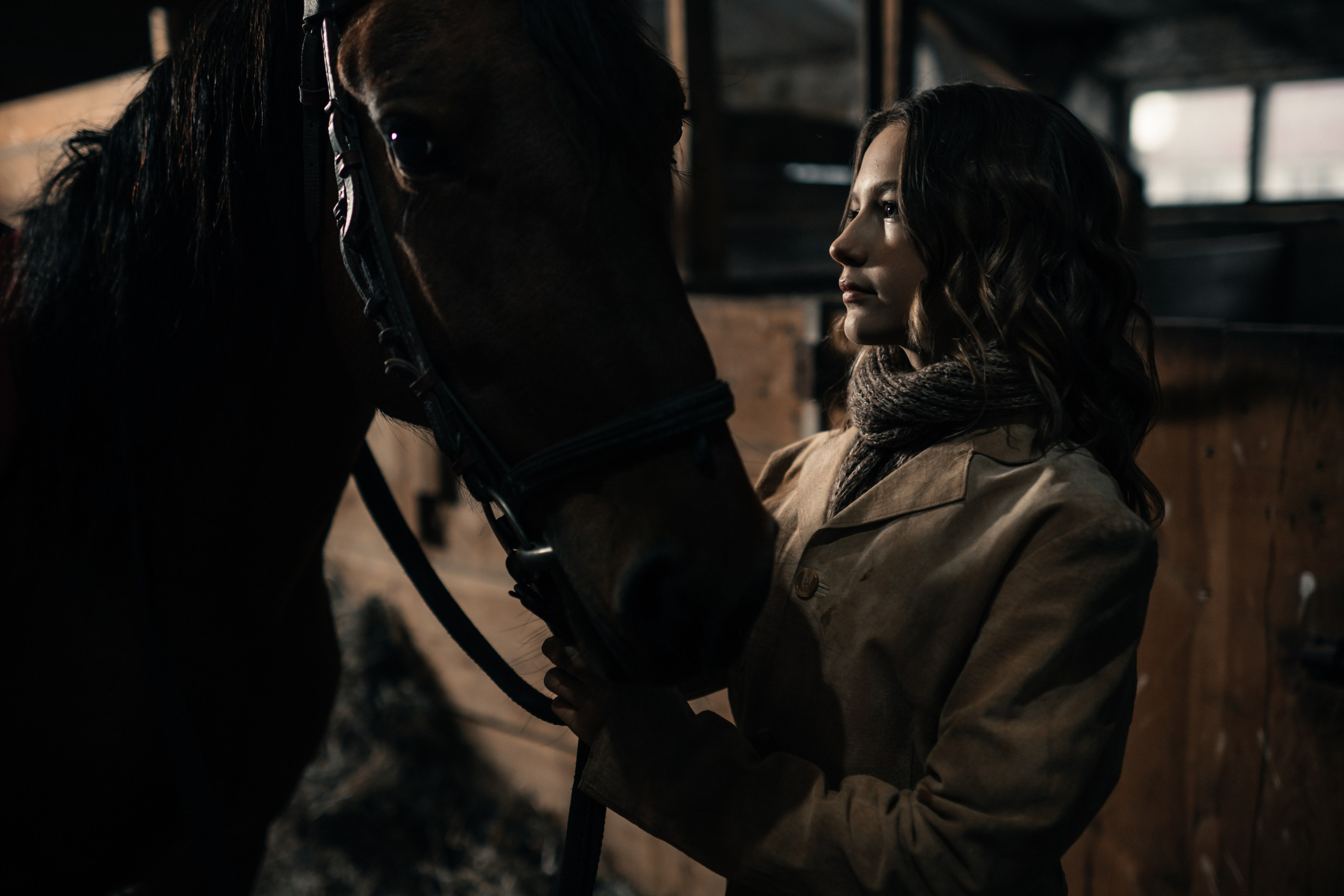 На конюшне. Belichev45foto.ru