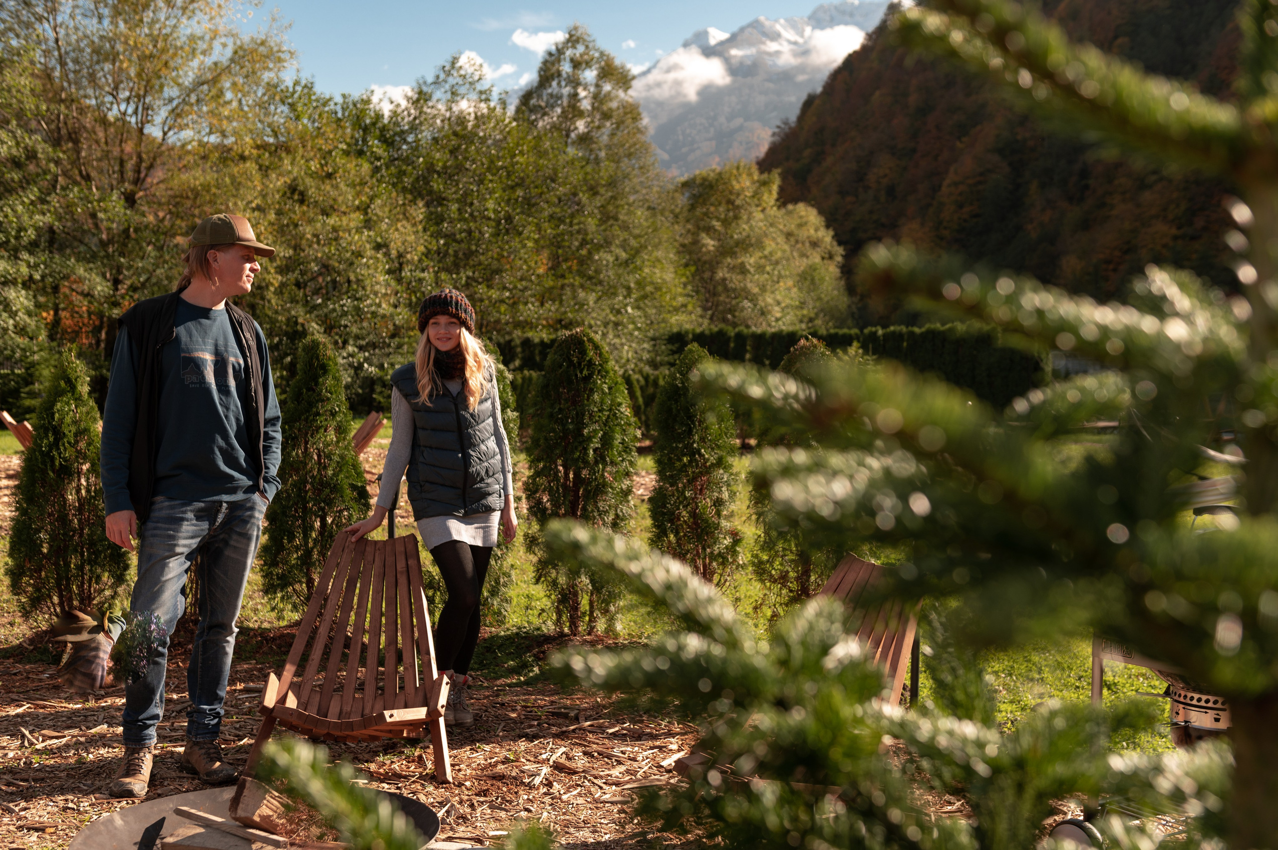 Контент съемка места для отдыха на курорте Газпром Поляна «Мзымта Пляж». Репортажный фотограф в Красной Поляне и Сочи Павлюченко Екатерина