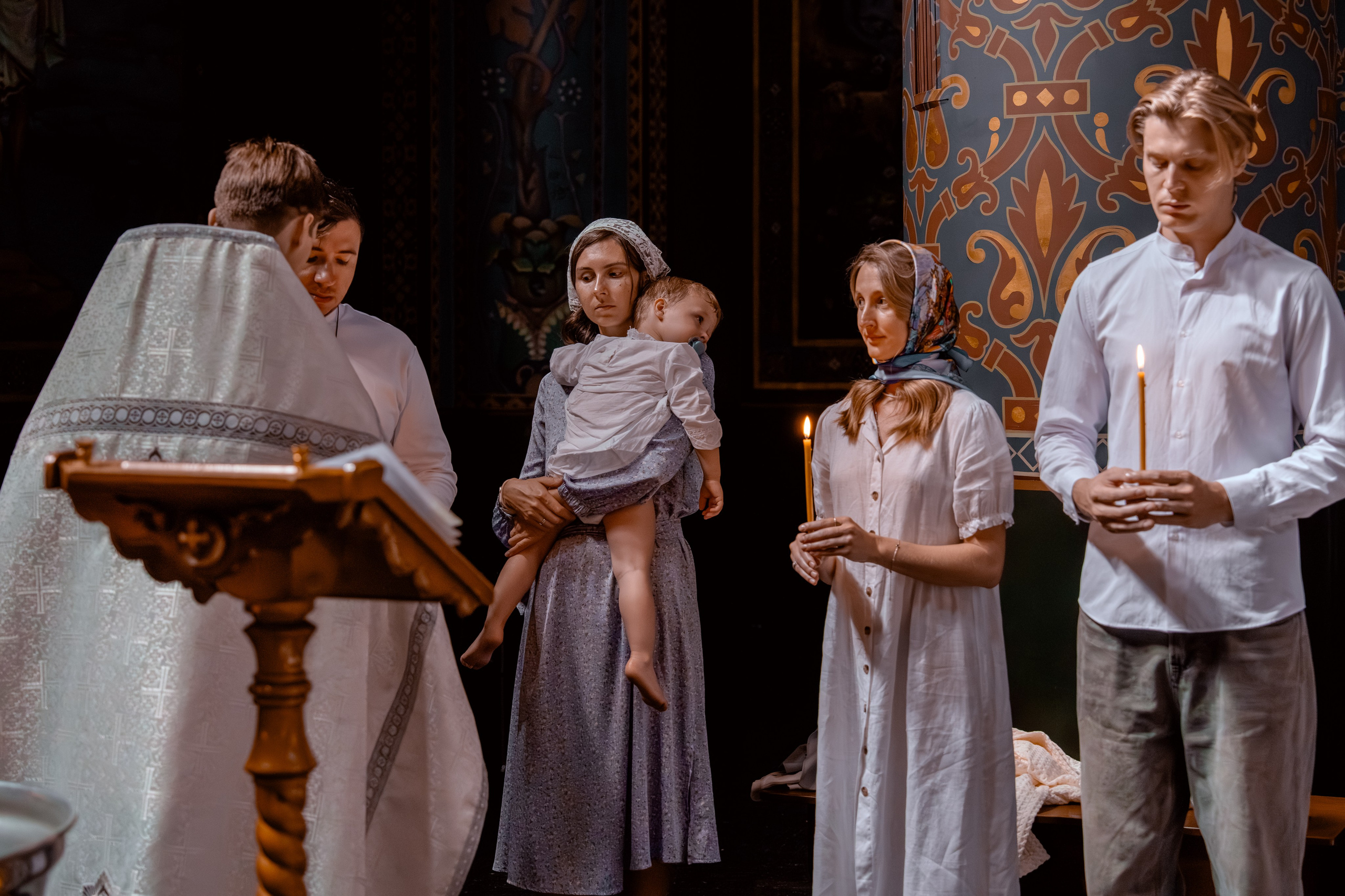 Крещение Матвея. Репортажный фотограф в Красной Поляне и Сочи Павлюченко Екатерина