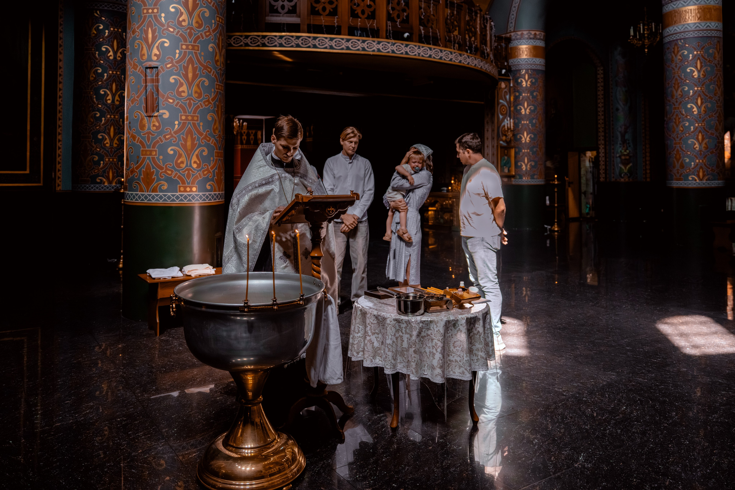 Крещение Матвея. Репортажный фотограф в Красной Поляне и Сочи Павлюченко Екатерина