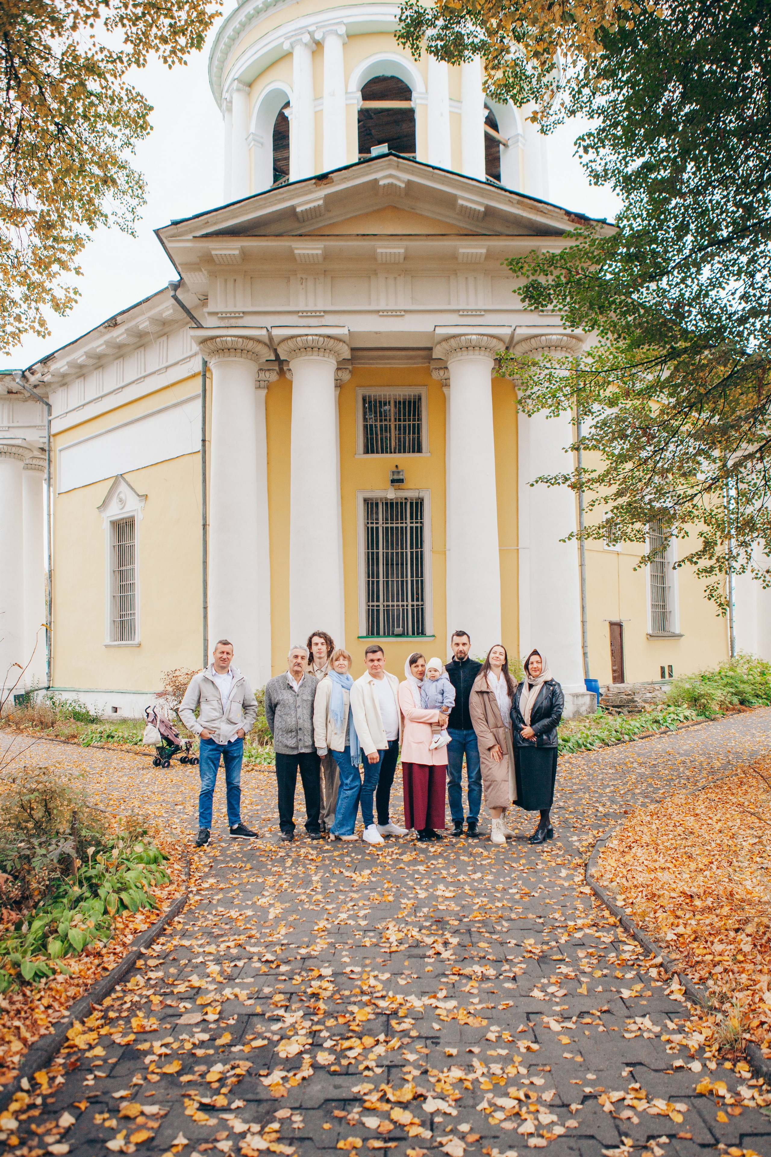 Крещение ребенка в церкви. Фотограф Ольга Ефремова