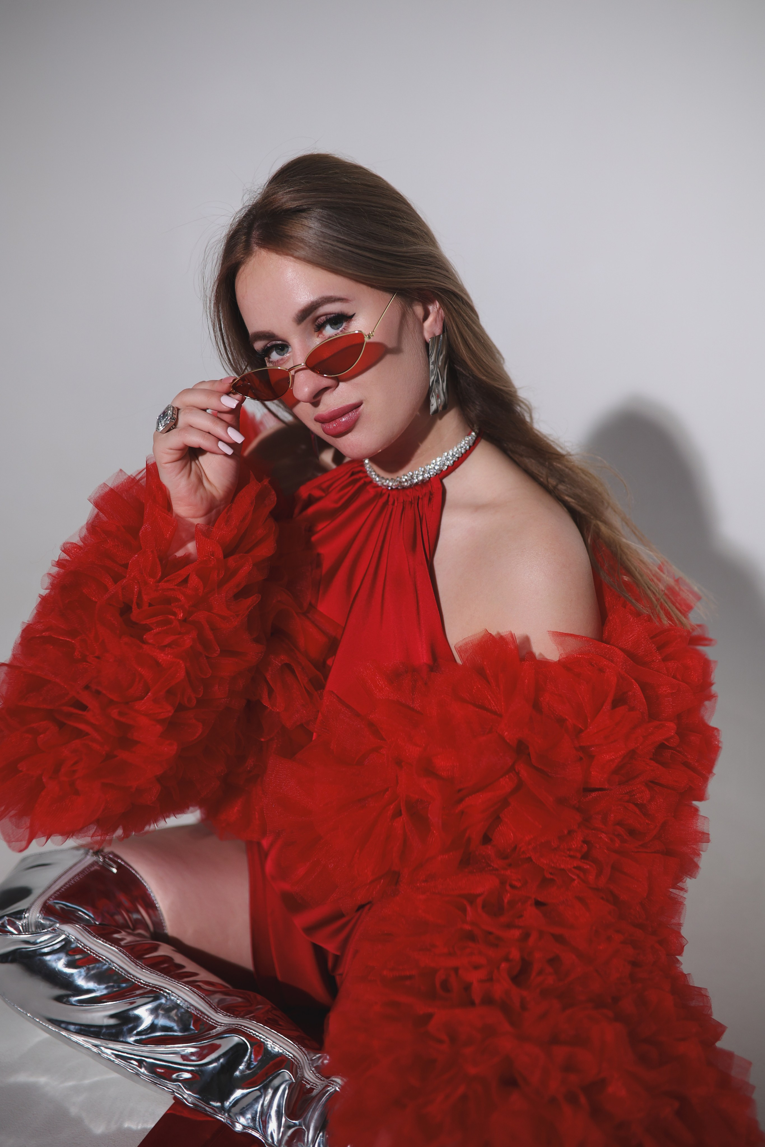 Фотосъемка для Маши в студии. Фотограф Самара Лена Мандарин