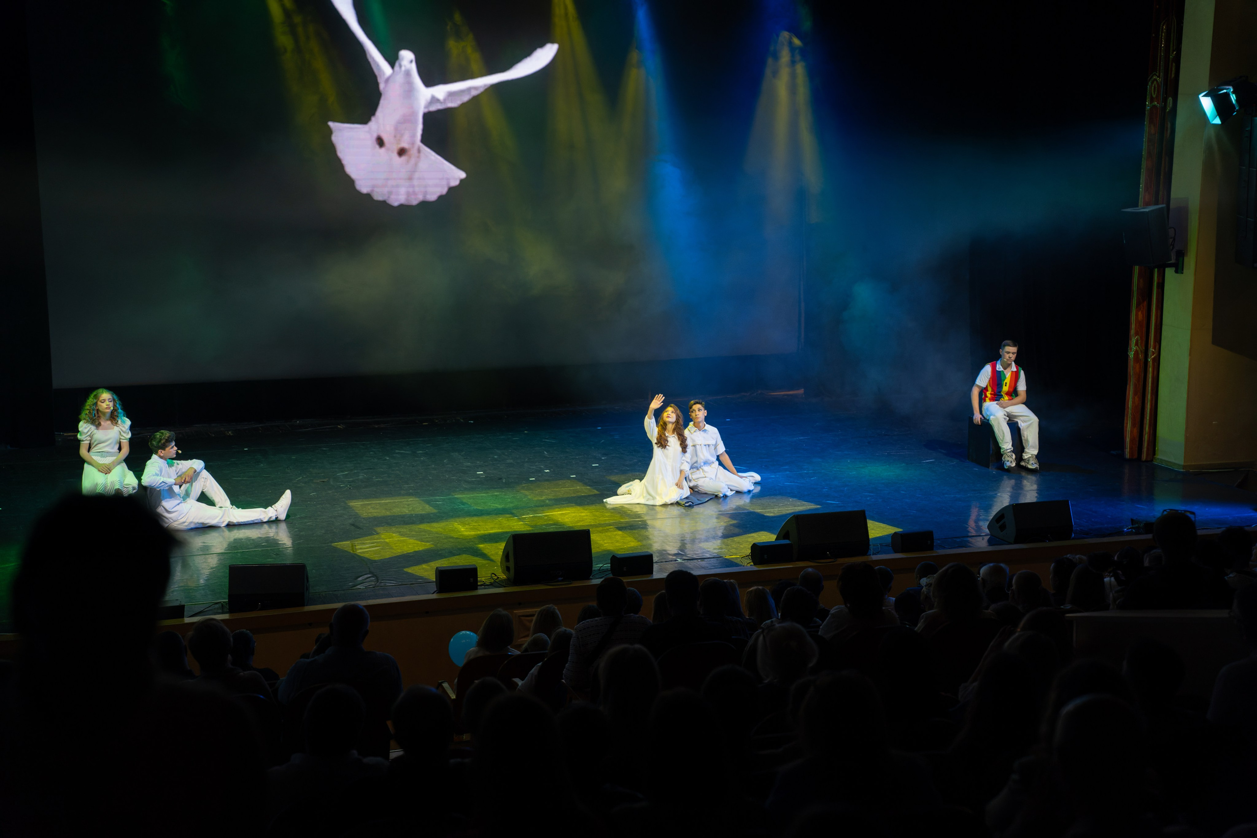 Съёмка благотворительного спектакля «Новая история деревянного мальчика». «Студия DRONAVT`s» — видеосъёмка и фотография г. Москва