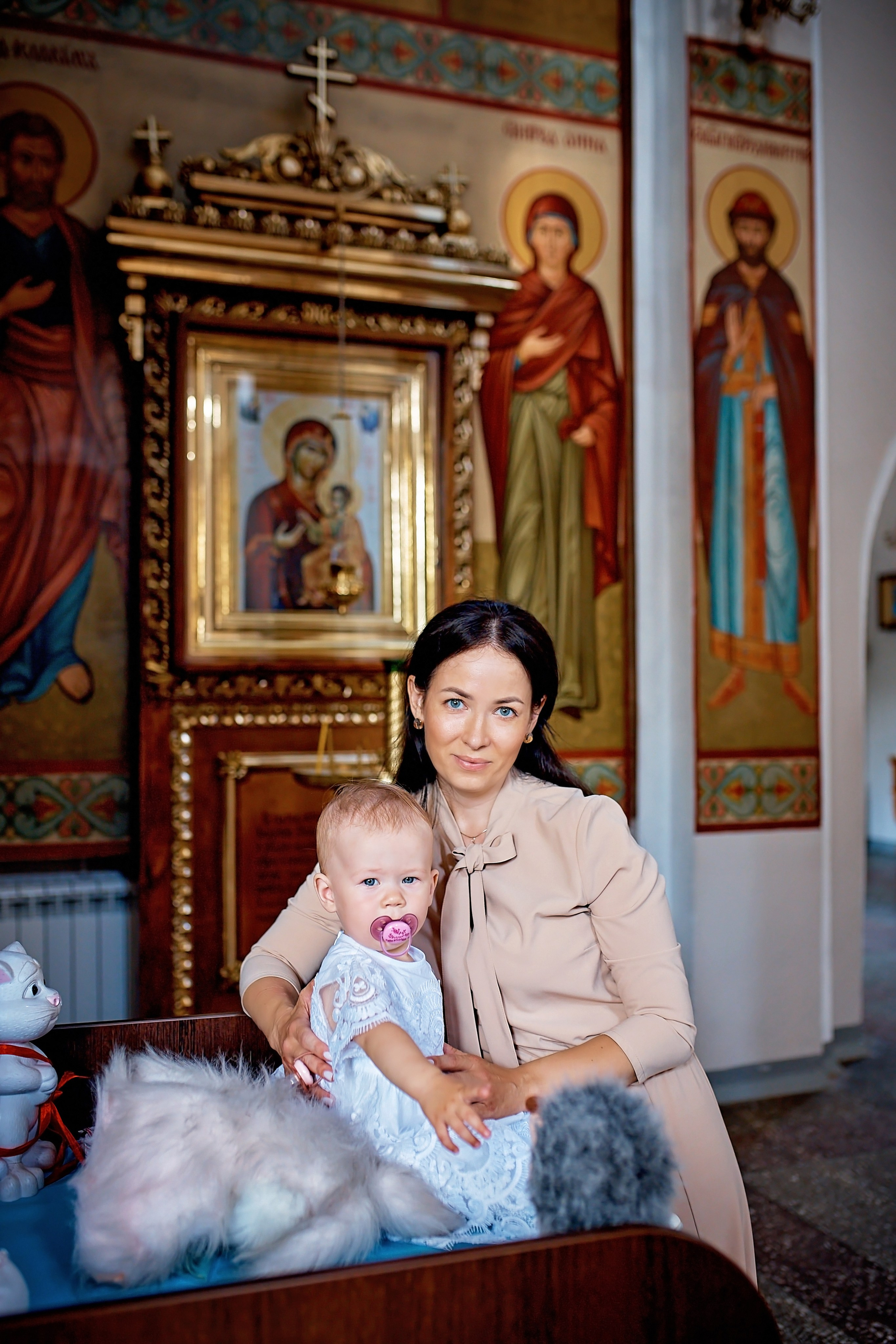 Таинство Крещения Анны Александро-Невский храм. Фотограф на Крещение и Венчание в Барнауле